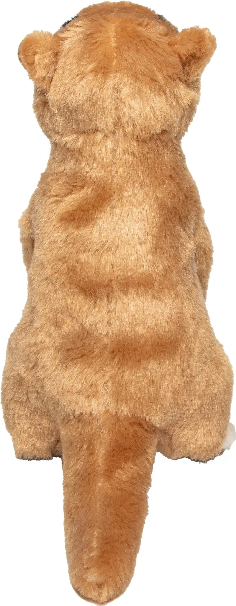 Erdmännchen jürgen plüschtier aus softem stoff in tan mit weichem fell und runden ohren