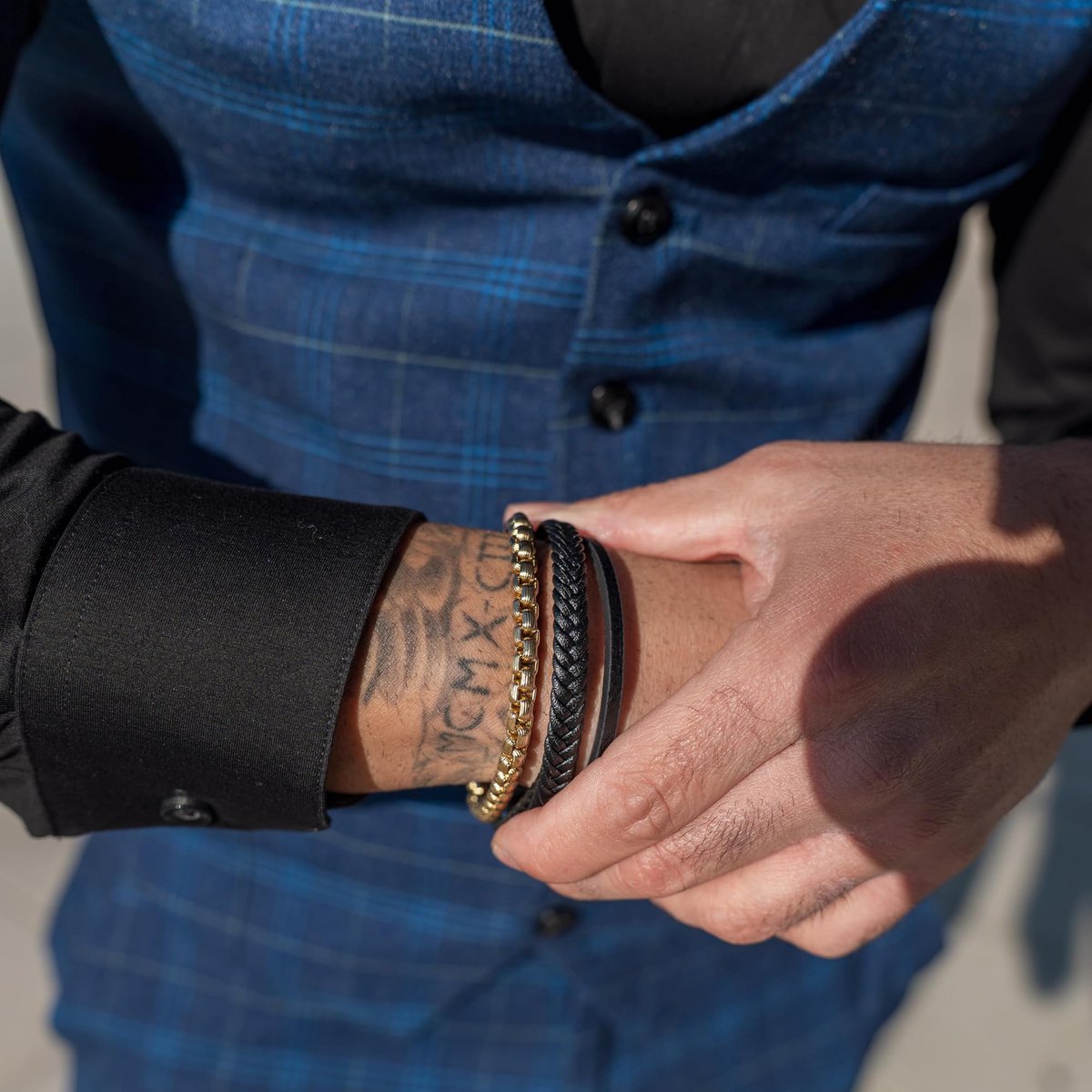 Lederarmband "Hero"