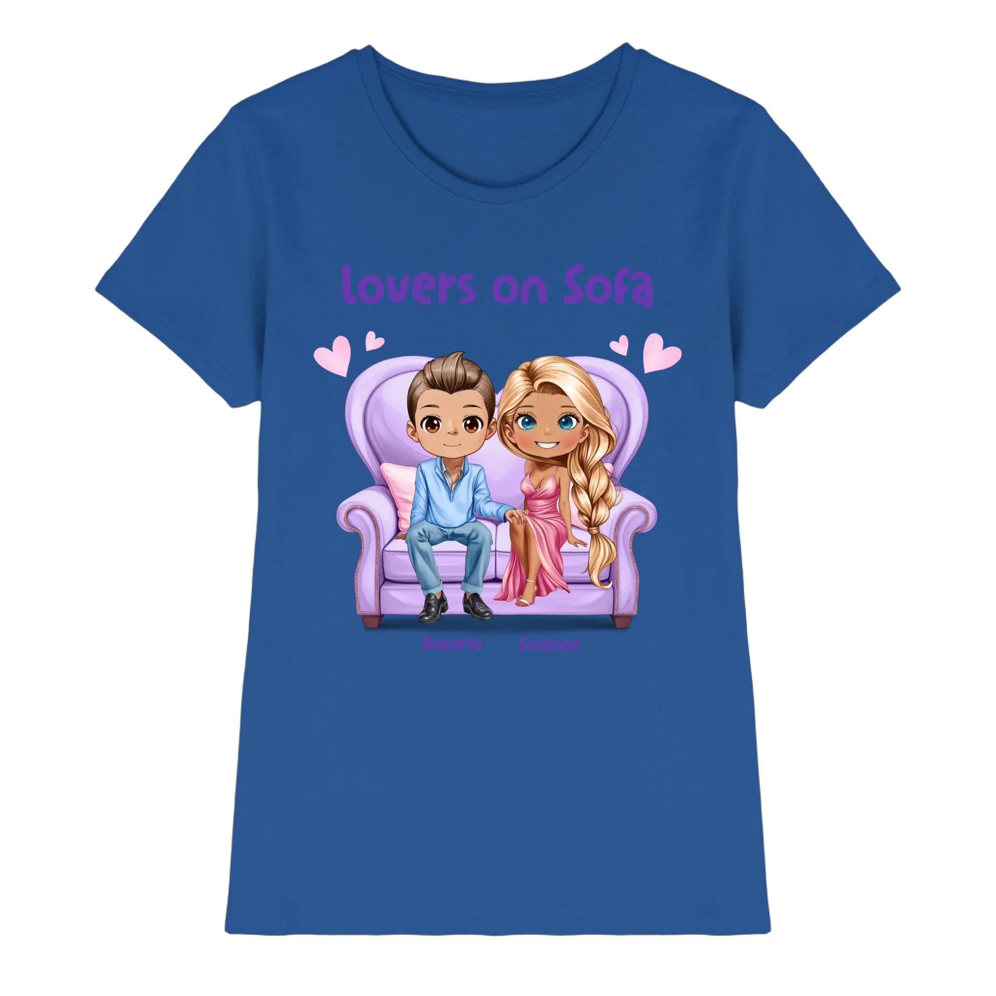 Lovers on Sofa: 2-4 Figuren (mw/mm/ww) • mehrere Artikel • ’Statement-Collection’ • Wunschtext • personalisierte