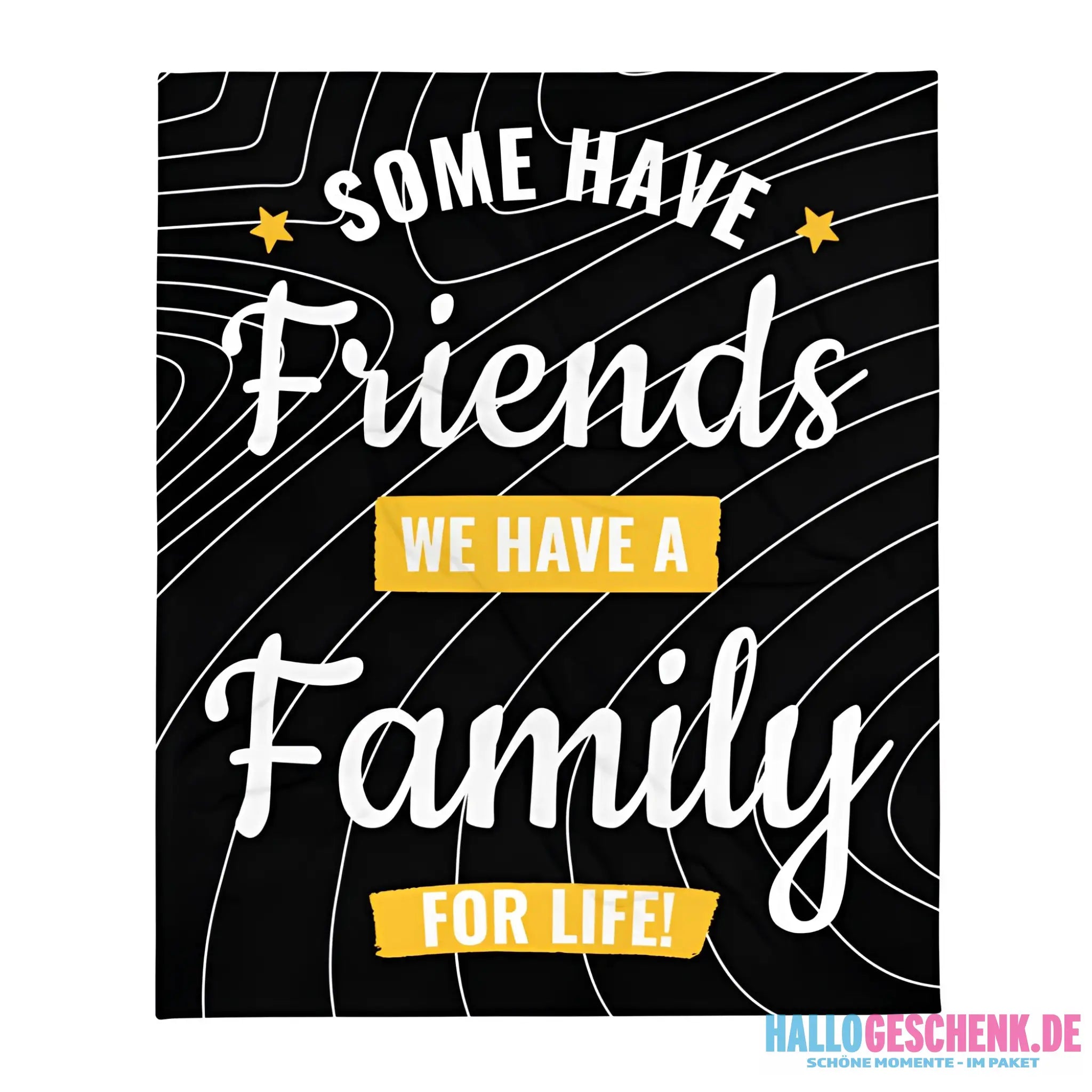 Family for life! • Kuscheldecke / Tagesdecke - Kuscheldecken