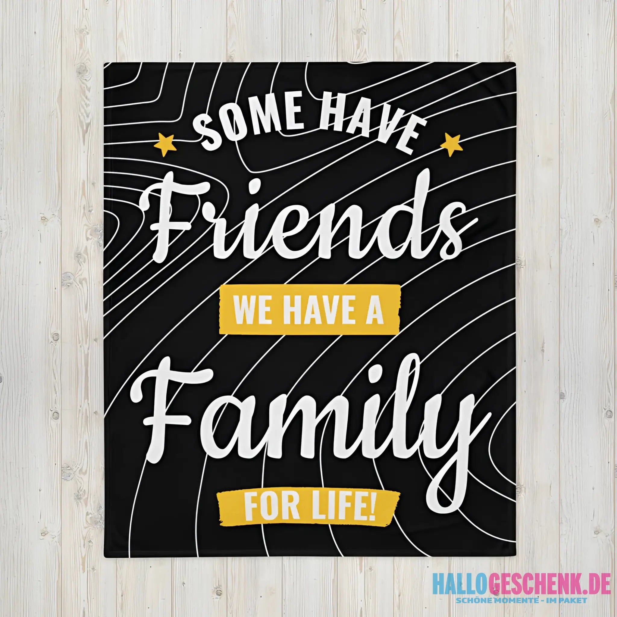 Family for life! • Kuscheldecke / Tagesdecke - Kuscheldecken