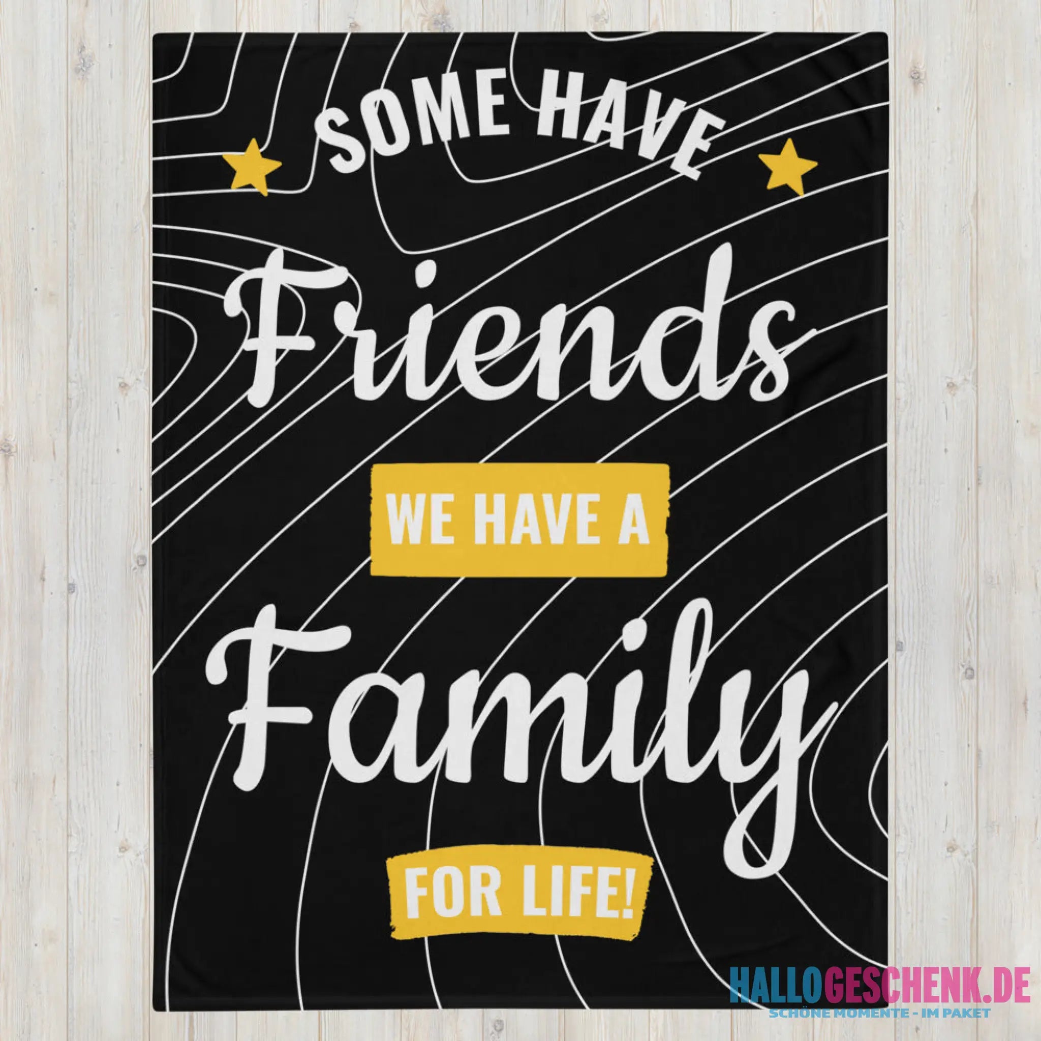 Family for life! • Kuscheldecke / Tagesdecke - Kuscheldecken
