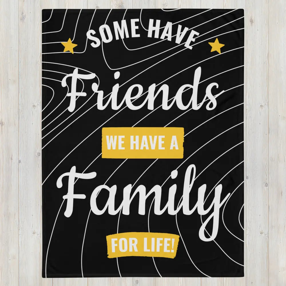 Family for life! • Kuscheldecke / Tagesdecke - Kuscheldecken