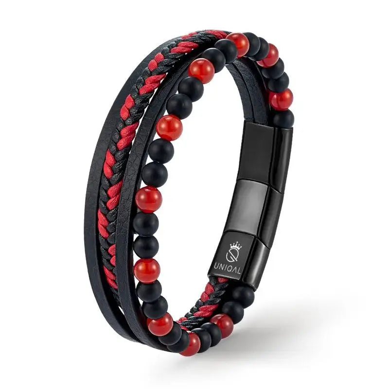 FANCY AGATE - 19 cm - Armband