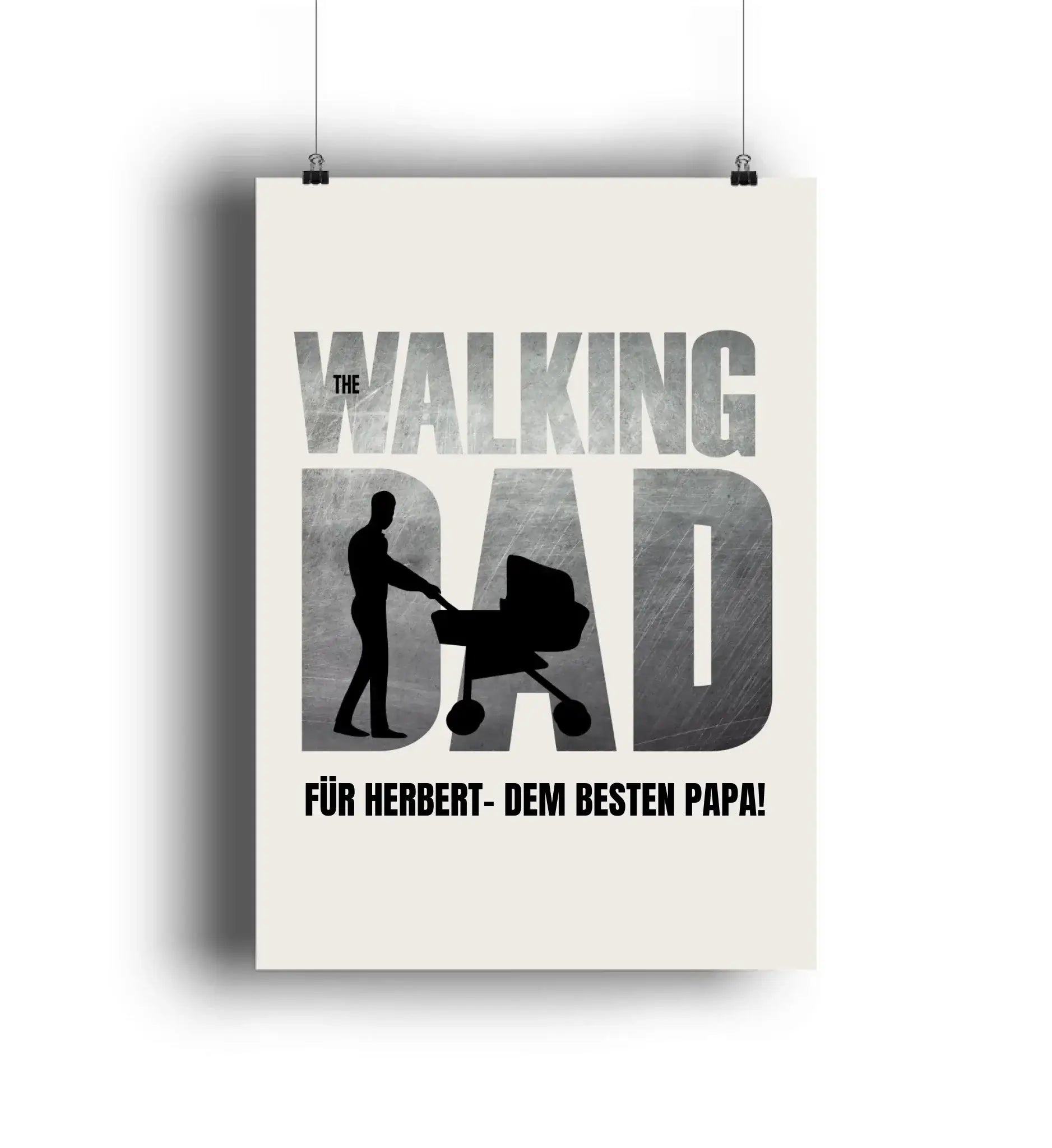 Father Galaxy • mehrere Artikel • ’Statement-Collection’ • Wunschtext • Mein Motiv • Bester Papa • Vatertag - POSTER