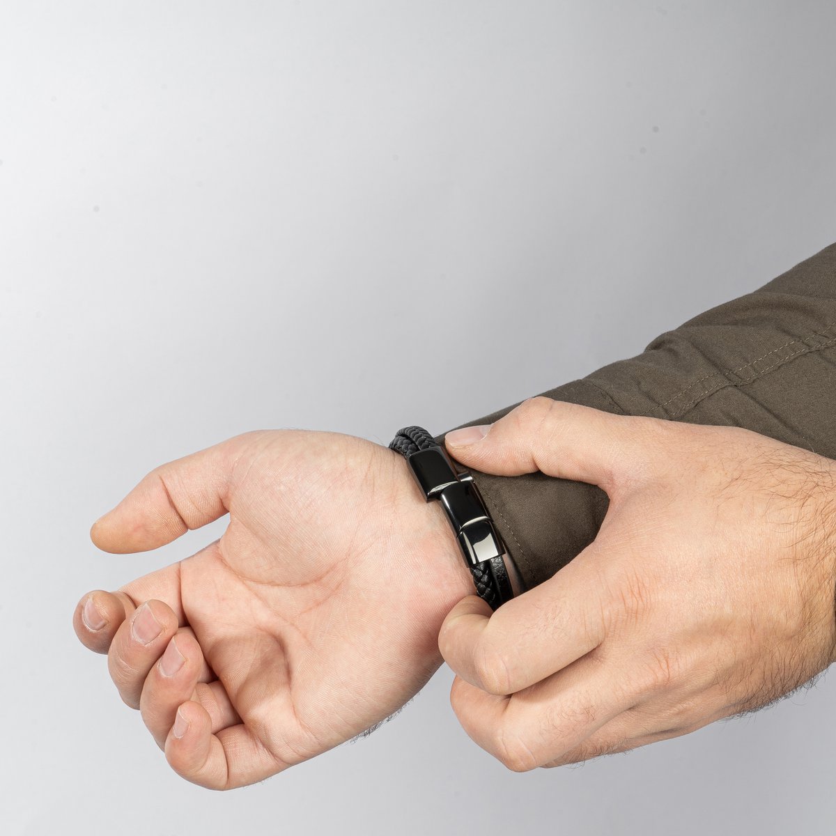 Lederarmband „Perle“