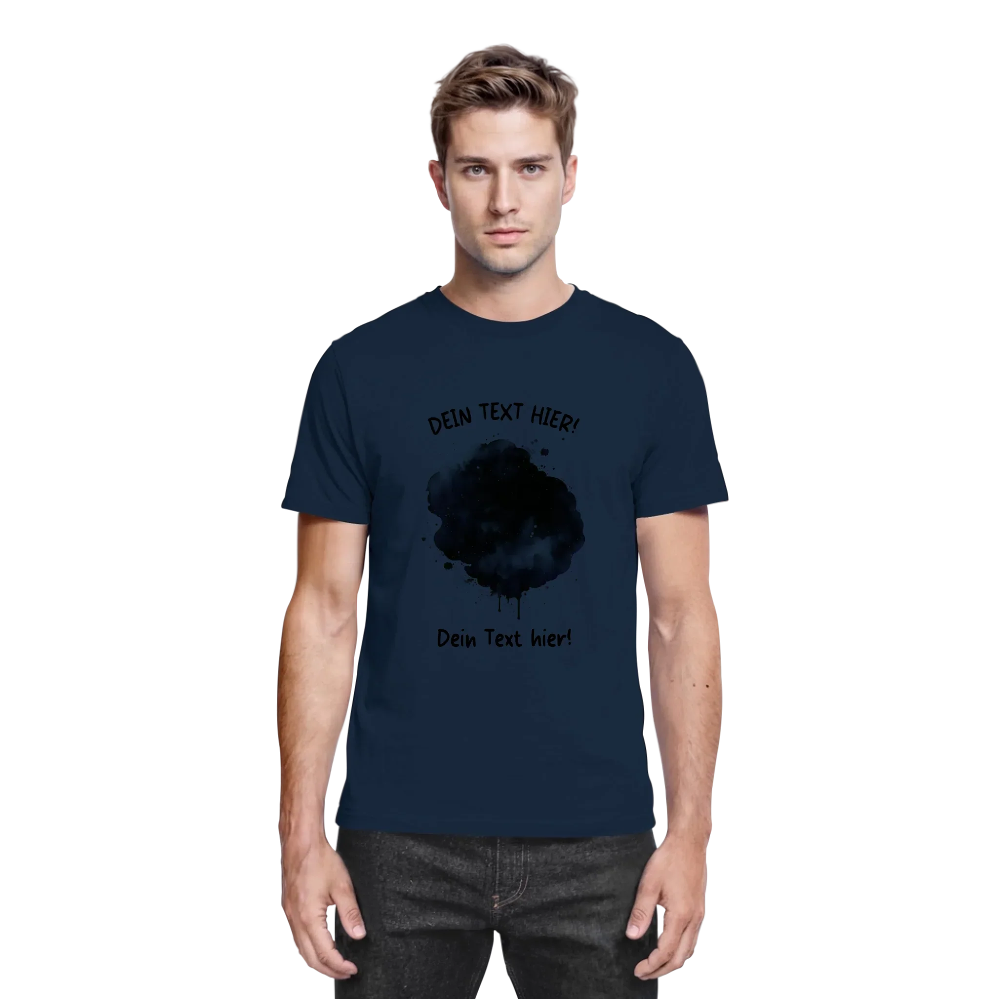 KI-Cartoon-Effekt Splash • mehrere Artikel • ’Statement-Collection’ • Wunschtext • Mein Fotomotiv - personalisierbare