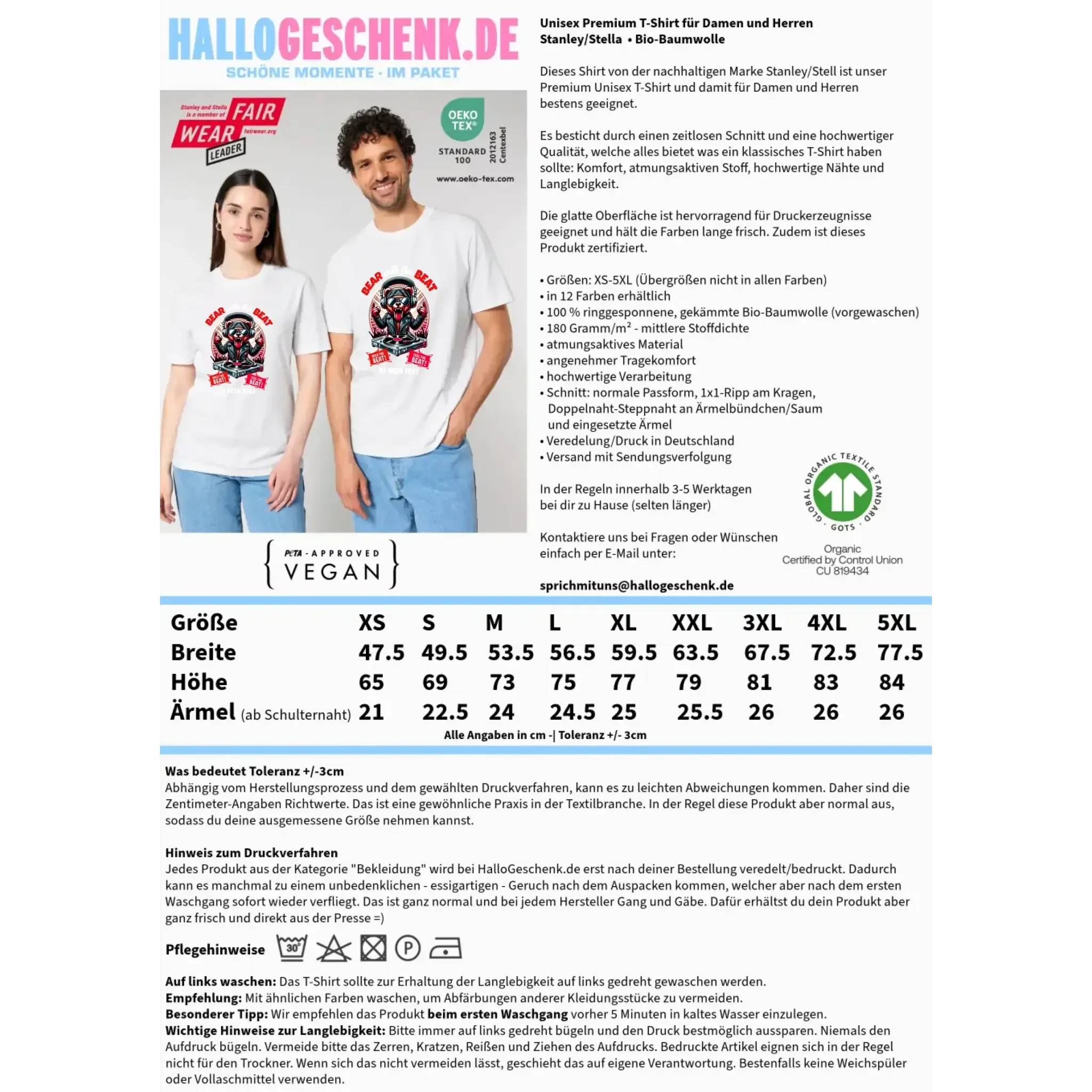 Feel the beat • DJ Dein Text • Musik • Music • Hip Hop • Rnb • Techno • House • Charts • Unisex Premium T-Shirt XS-5XL aus Bio-Baumwolle für Herren & Damen • personalisiert • Motivprodukt