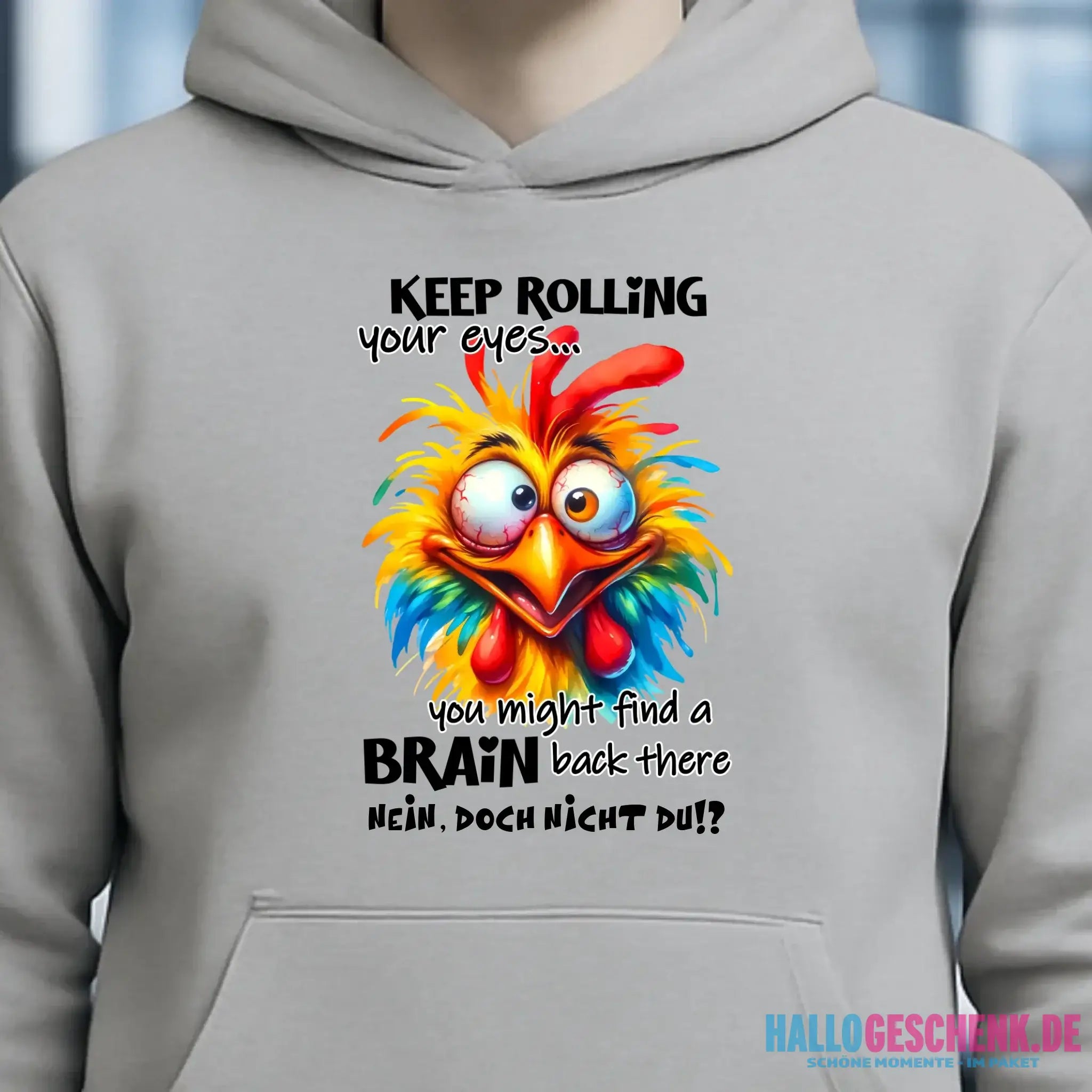 Find a brain!? • Unisex Premium Hoodie XS-5XL aus Bio-Baumwolle für Damen & Herren • Exklusivdesign • personalisiert