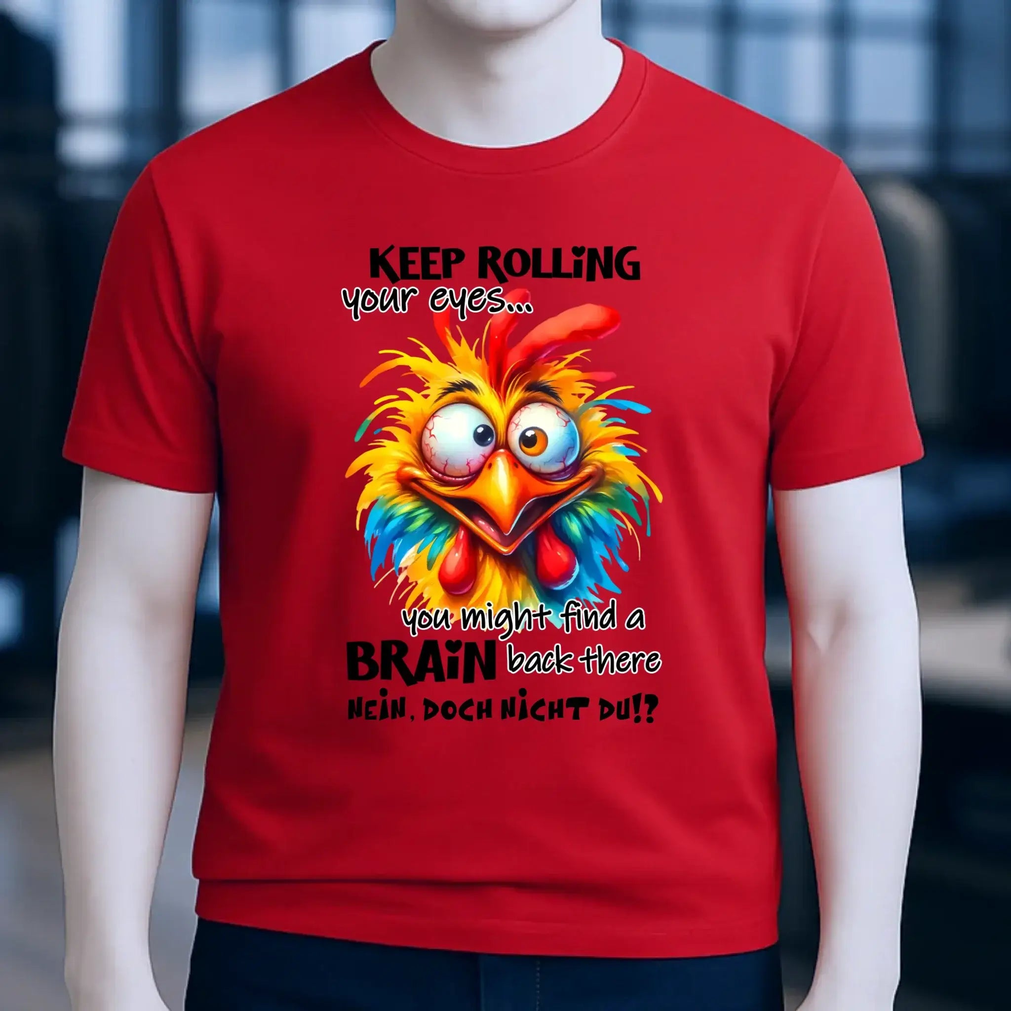 Find a brain!? • Unisex Premium T-Shirt XS-5XL aus Bio-Baumwolle für Damen & Herren • Exklusivdesign • personalisiert