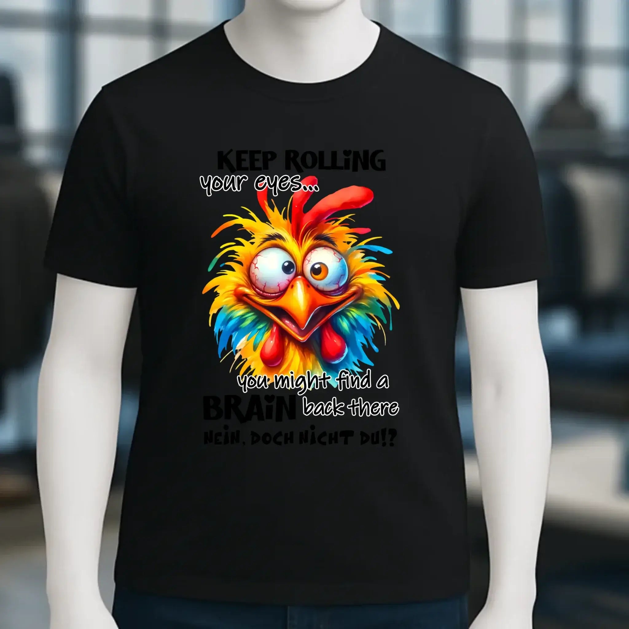 Find a brain!? • Unisex Premium T-Shirt XS-5XL aus Bio-Baumwolle für Damen & Herren • Exklusivdesign • personalisiert