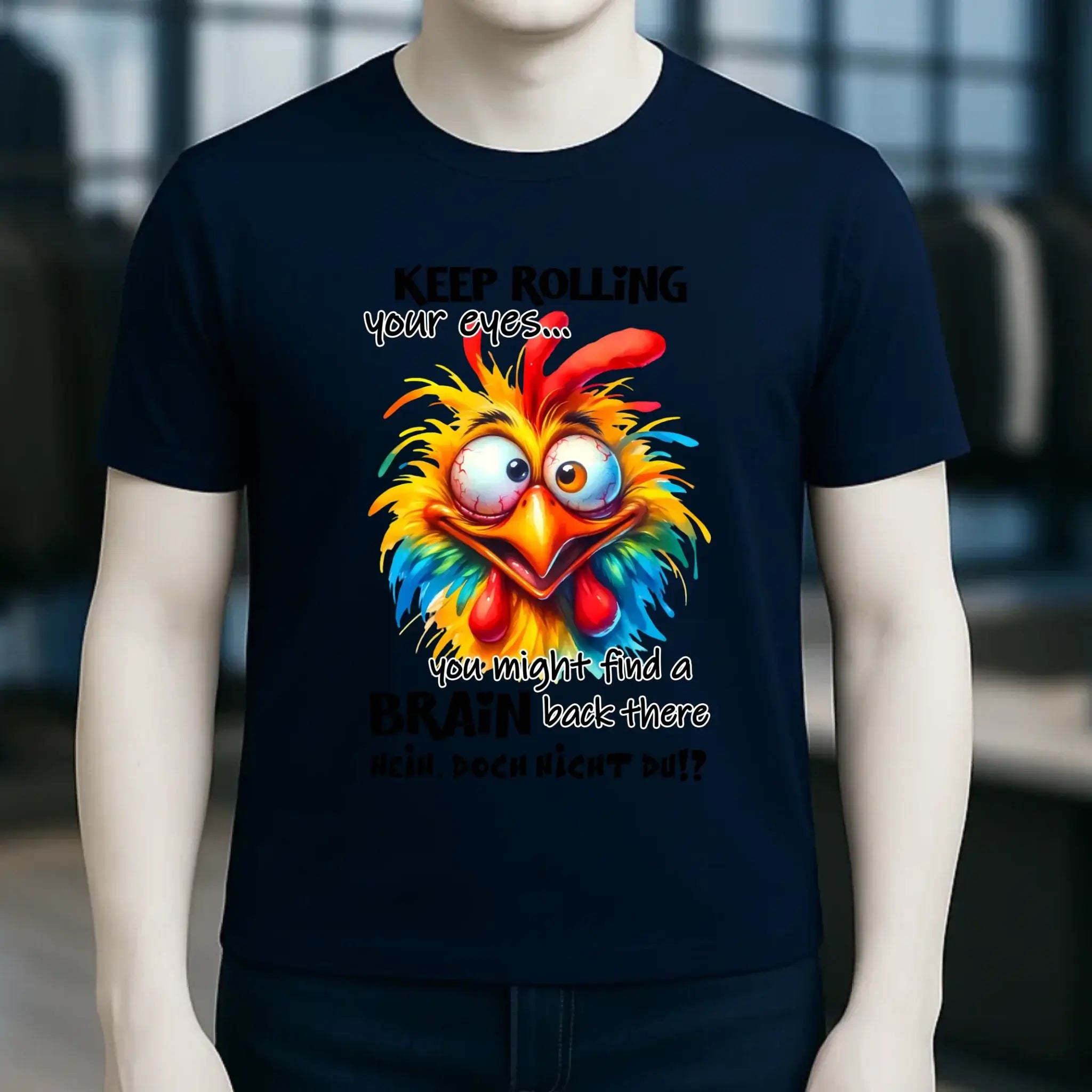 Find a brain!? • Unisex Premium T-Shirt XS-5XL aus Bio-Baumwolle für Damen & Herren • Exklusivdesign • personalisiert