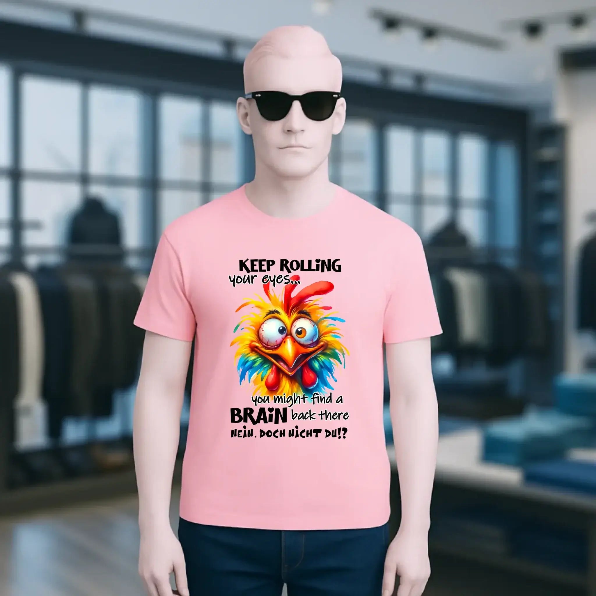 Find a brain!? • Unisex Premium T-Shirt XS-5XL aus Bio-Baumwolle für Damen & Herren • Exklusivdesign • personalisiert