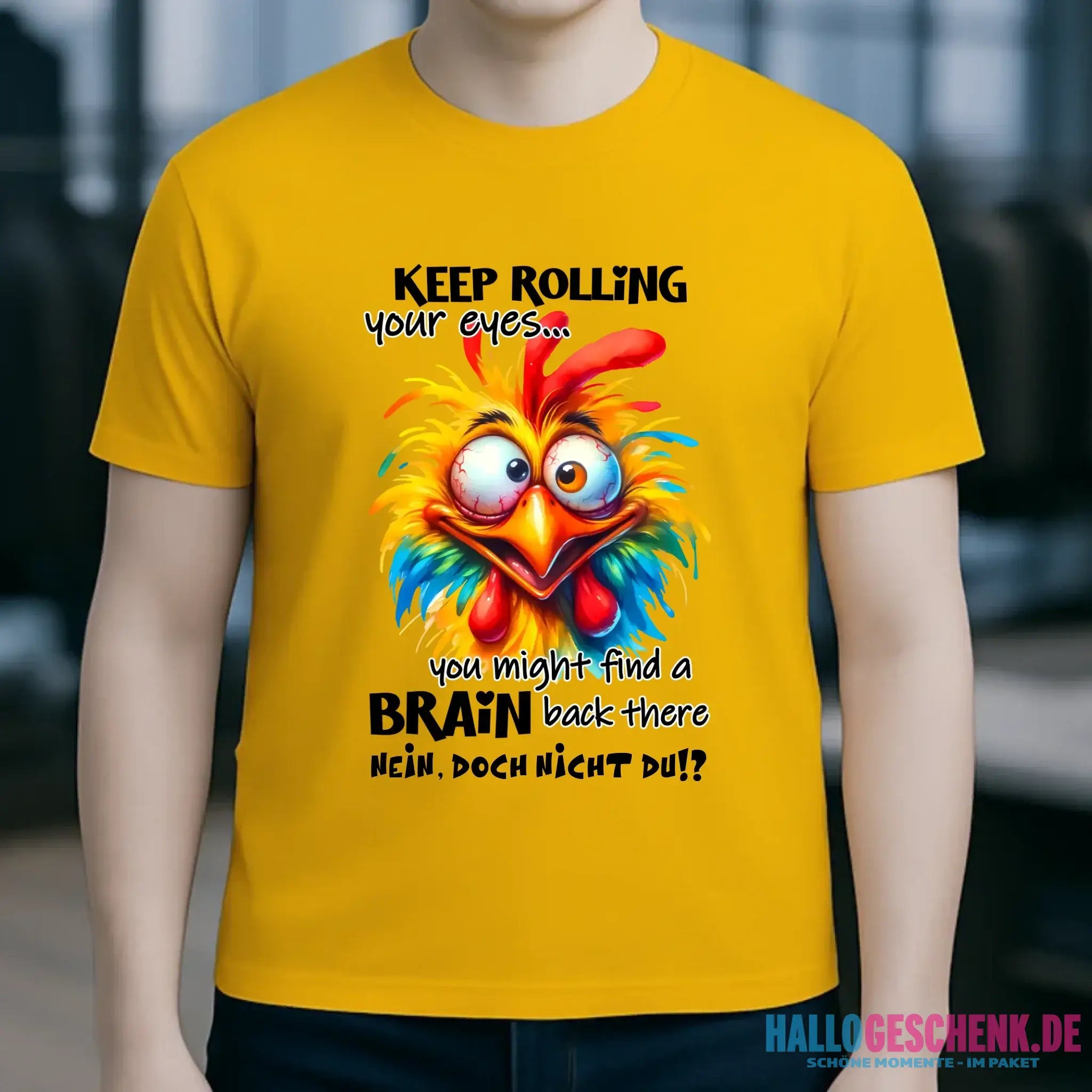 Find a brain!? • Unisex Premium T-Shirt XS-5XL aus Bio-Baumwolle für Damen & Herren • Exklusivdesign • personalisiert