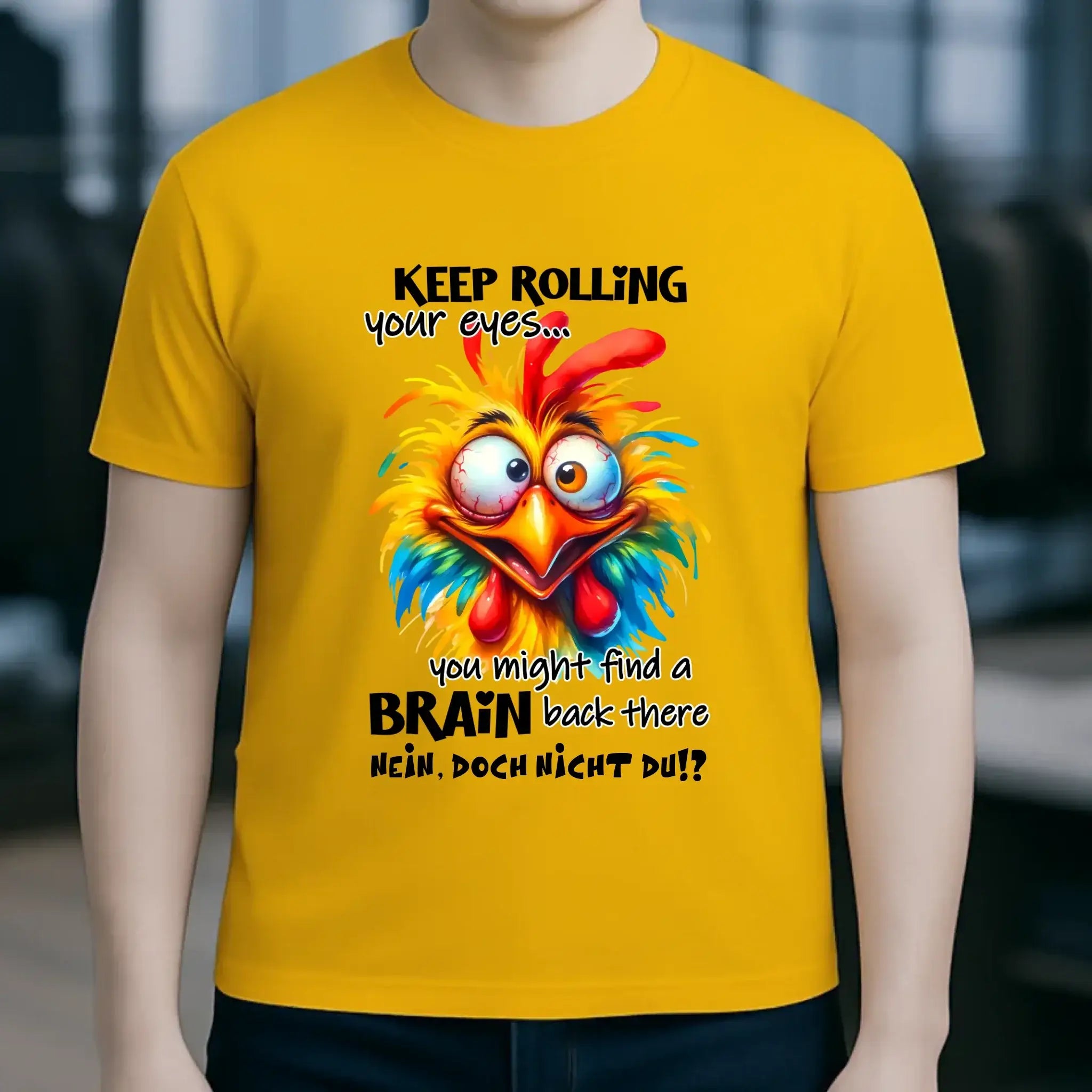 Find a brain!? • Unisex Premium T-Shirt XS-5XL aus Bio-Baumwolle für Damen & Herren • Exklusivdesign • personalisiert