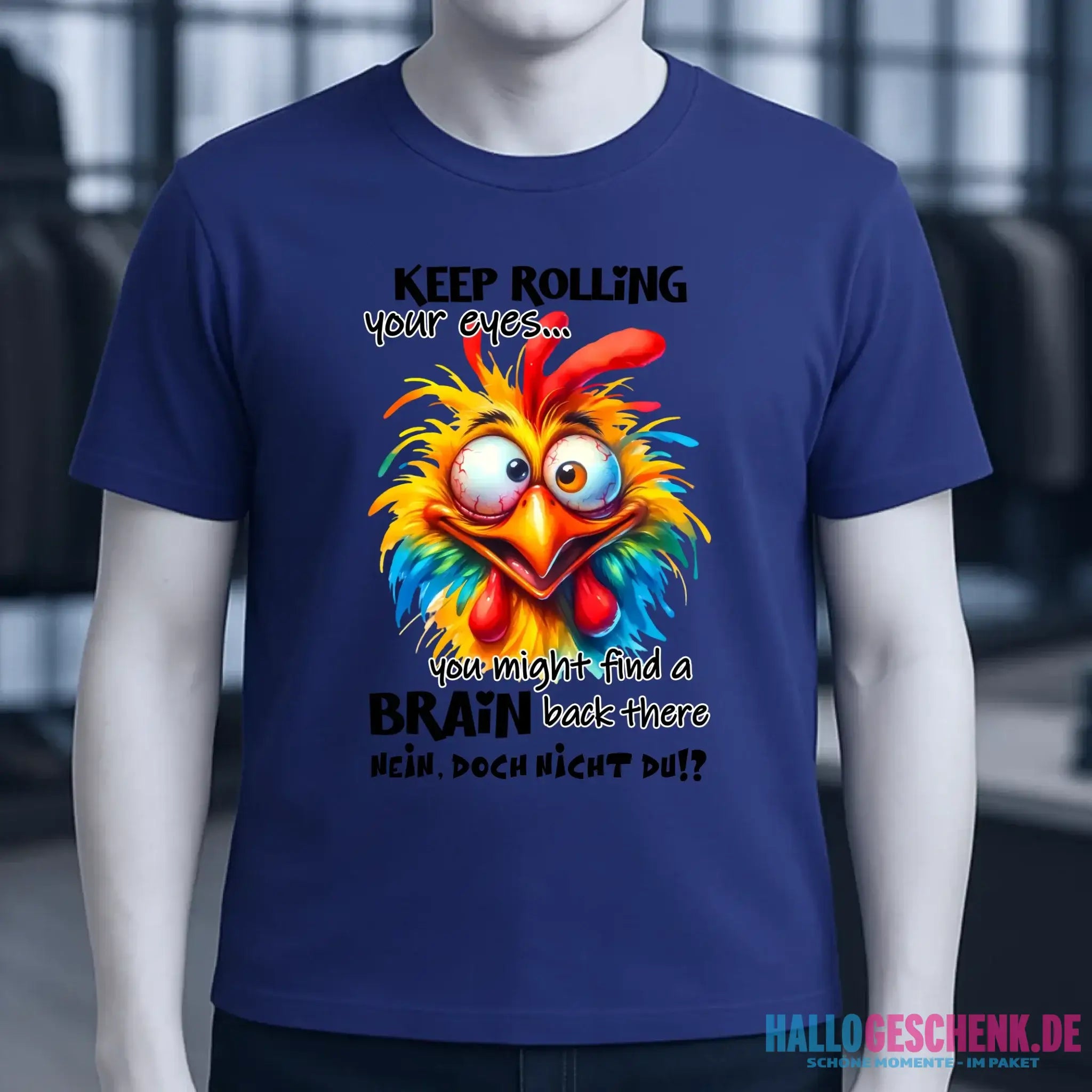 Find a brain!? • Unisex Premium T-Shirt XS-5XL aus Bio-Baumwolle für Damen & Herren • Exklusivdesign • personalisiert