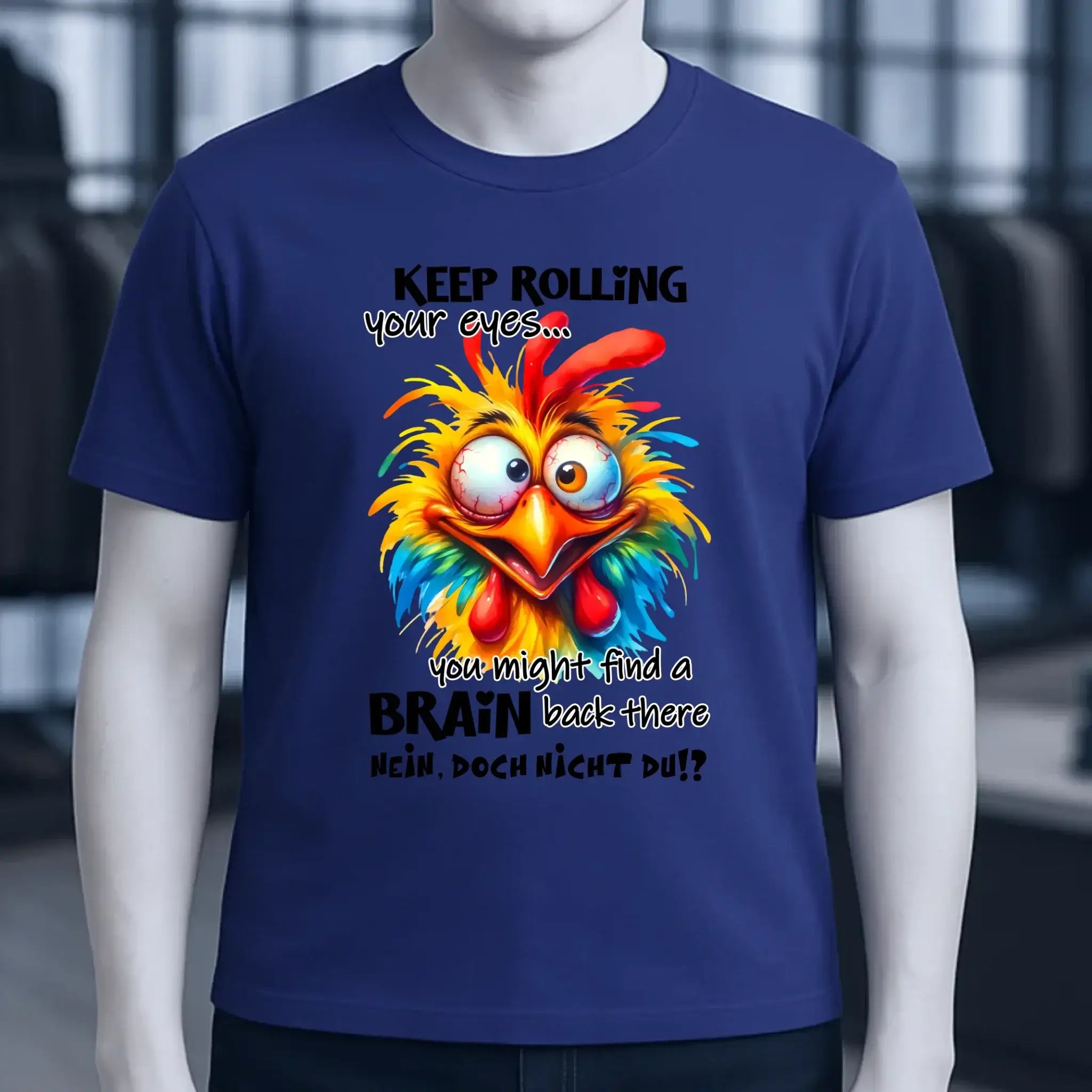 Find a brain!? • Unisex Premium T-Shirt XS-5XL aus Bio-Baumwolle für Damen & Herren • Exklusivdesign • personalisiert