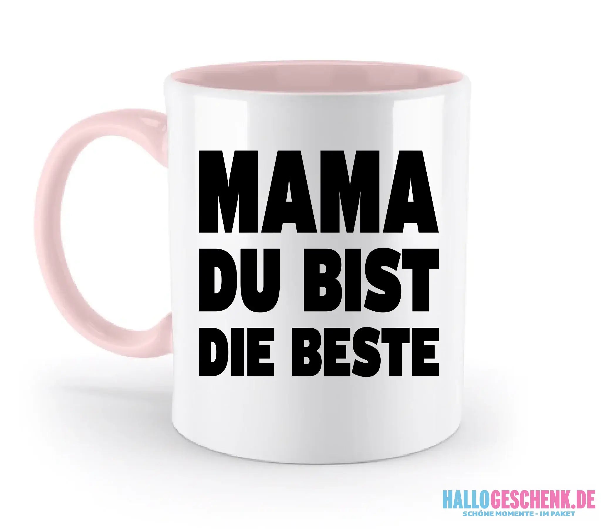 Fotowort: Mama • Fotogeschenk • personalisiert • zweifarbige Tasse (spülmaschinenfest) - zweifarbige Tasse