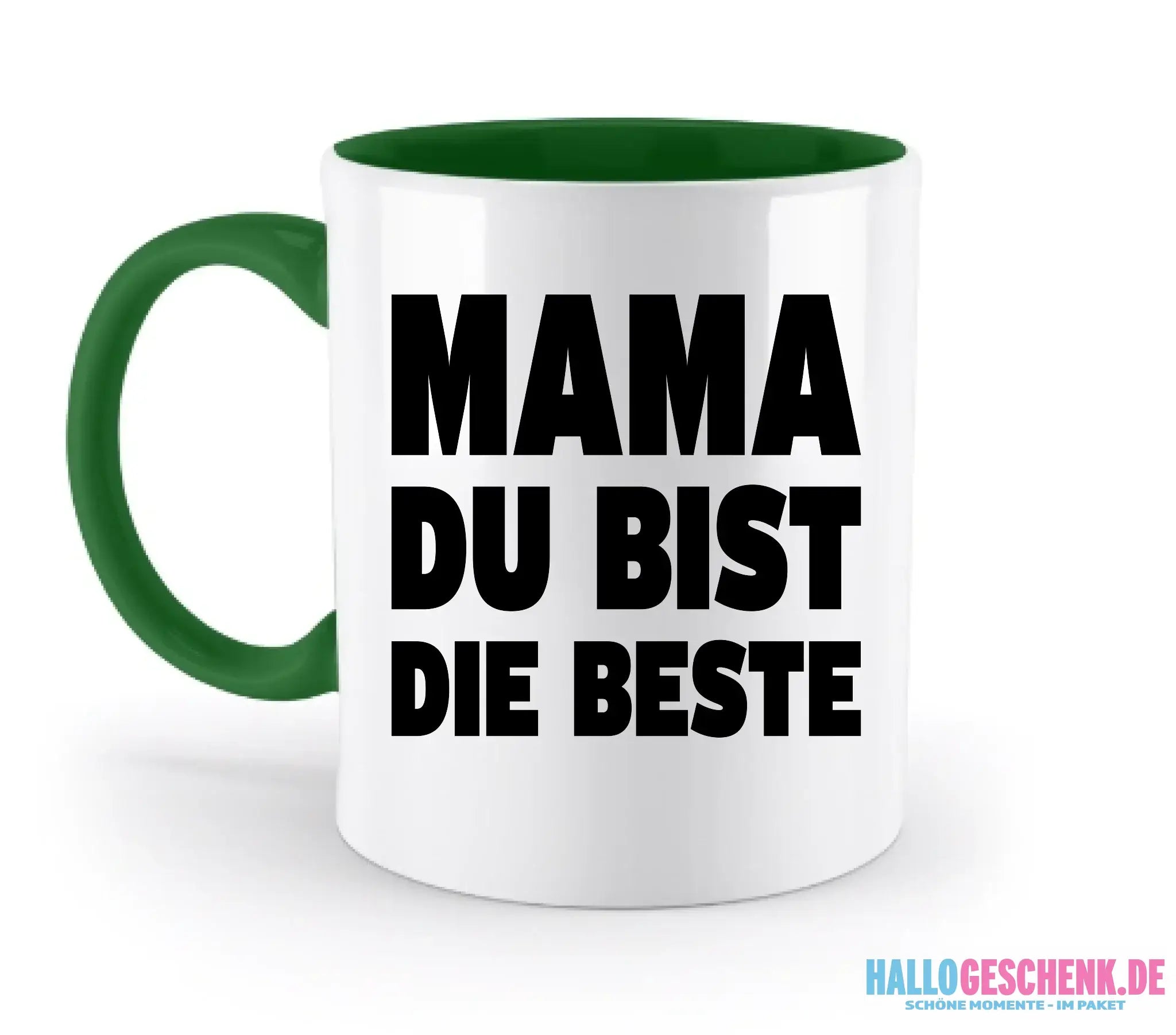 Fotowort: Mama • Fotogeschenk • personalisiert • zweifarbige Tasse (spülmaschinenfest) - zweifarbige Tasse