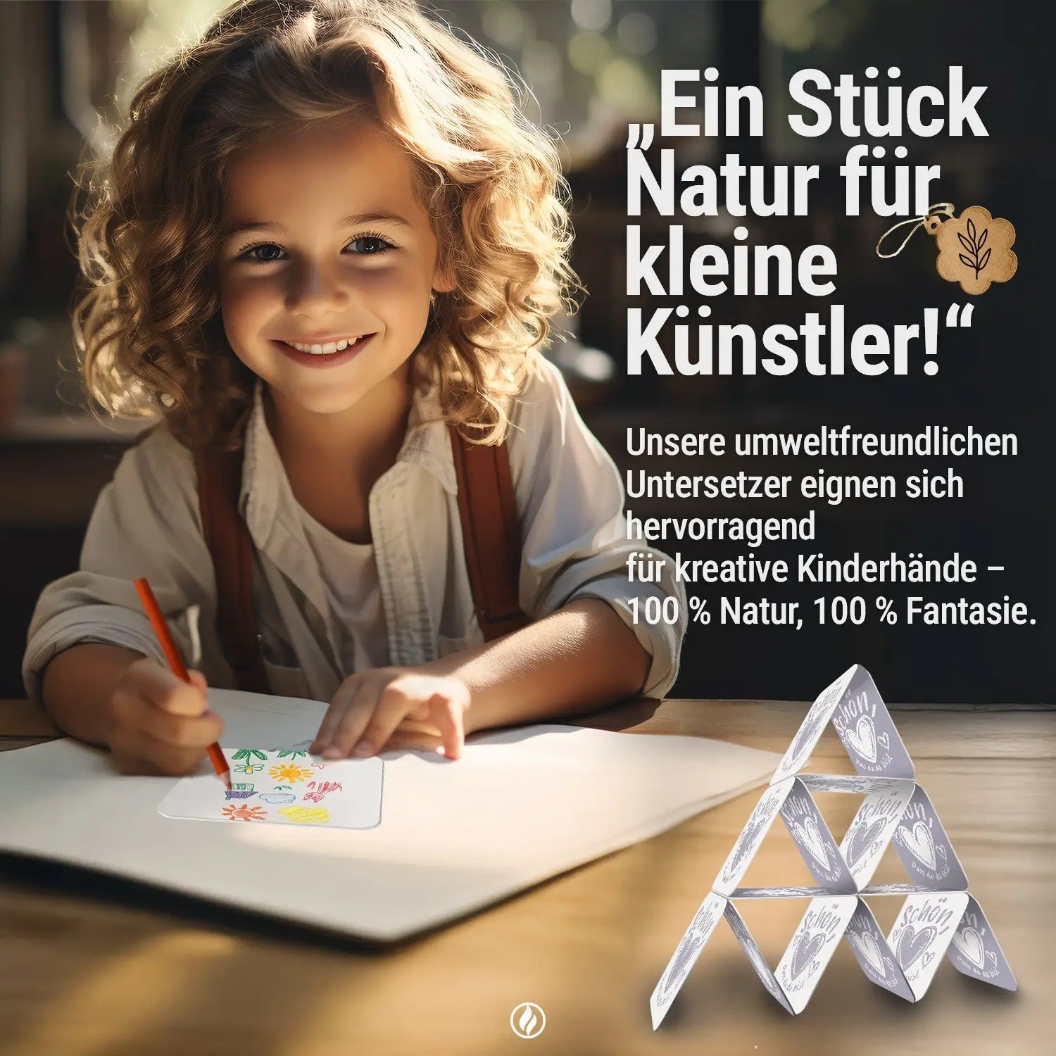 Freche Bierdeckel - 50er Set mit Zweideutigen Sprüchen ’Mach mich schmutzig’ & ’Benutz heute’