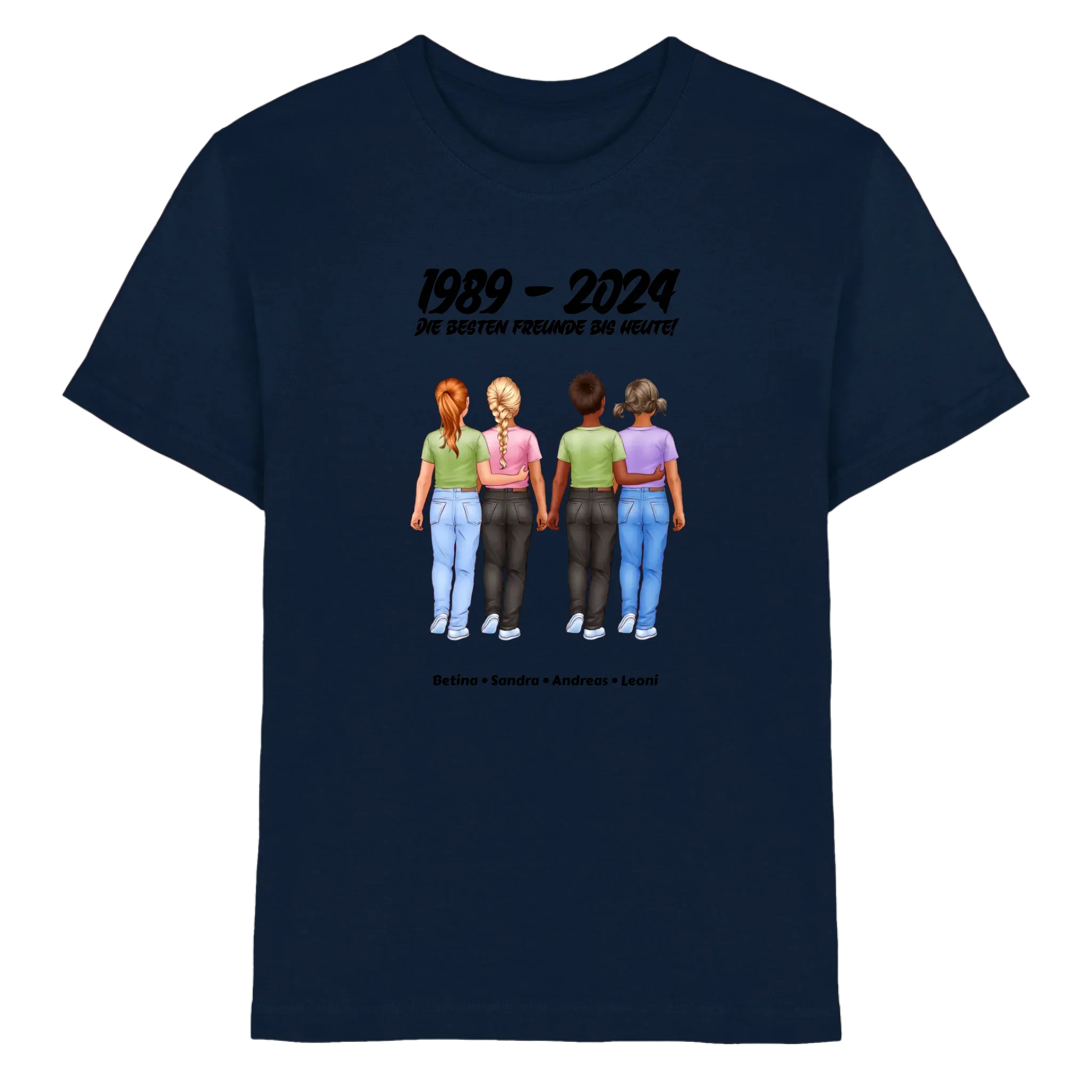 Friendship: 1-5 Kinder • mehrere Artikel • ’Statement-Collection’ • Wunschtext • personalisierte Figuren - Premium