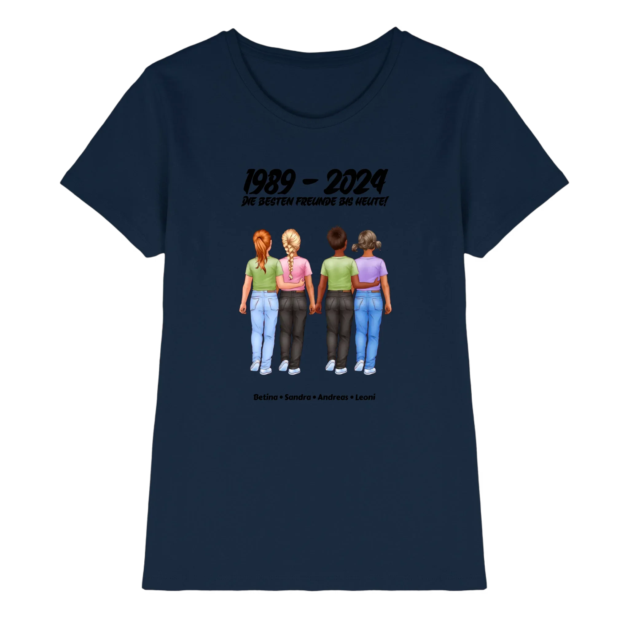 Friendship: 1-5 Kinder • mehrere Artikel • ’Statement-Collection’ • Wunschtext • personalisierte Figuren - Premium