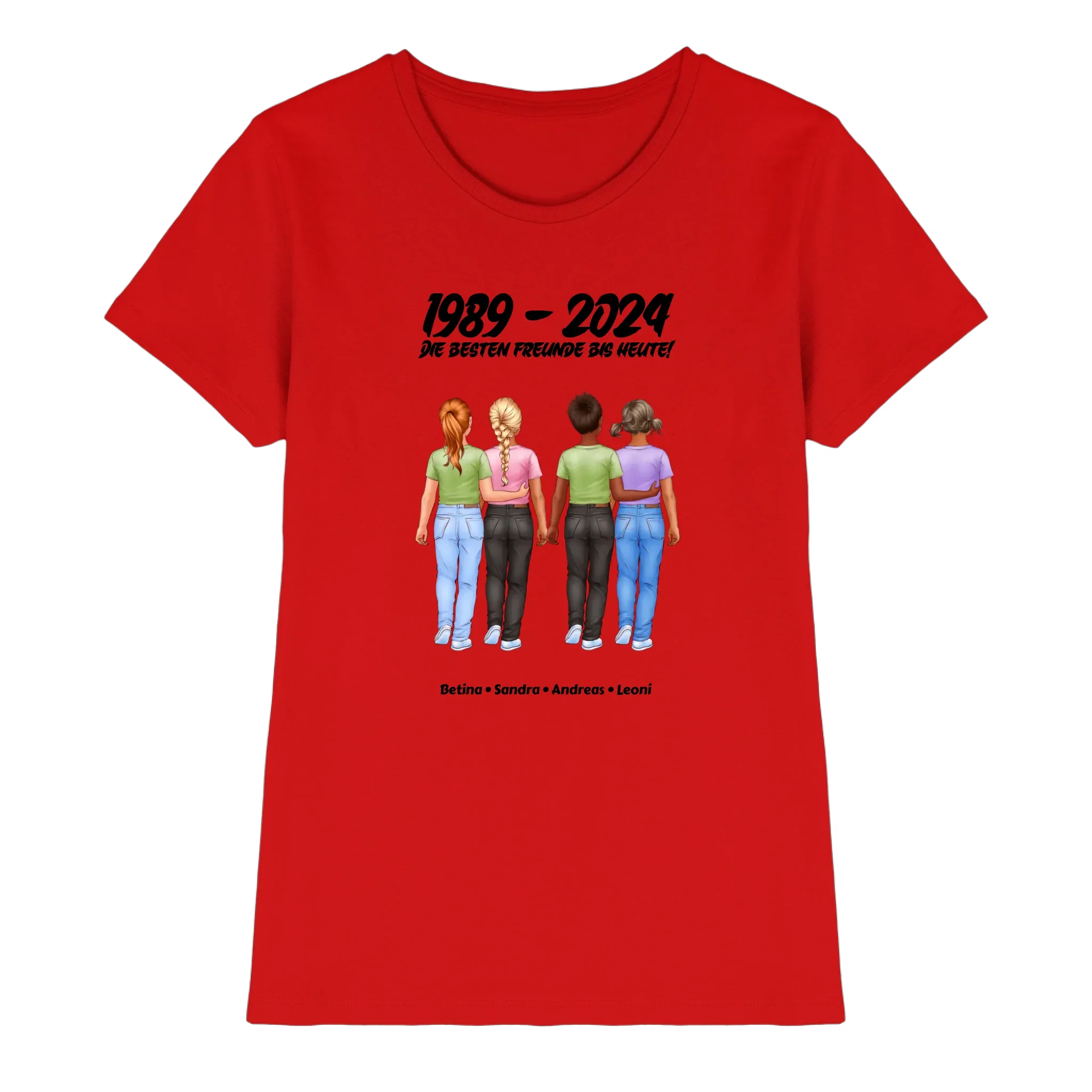 Friendship: 1-5 Kinder • mehrere Artikel • ’Statement-Collection’ • Wunschtext • personalisierte Figuren - Premium