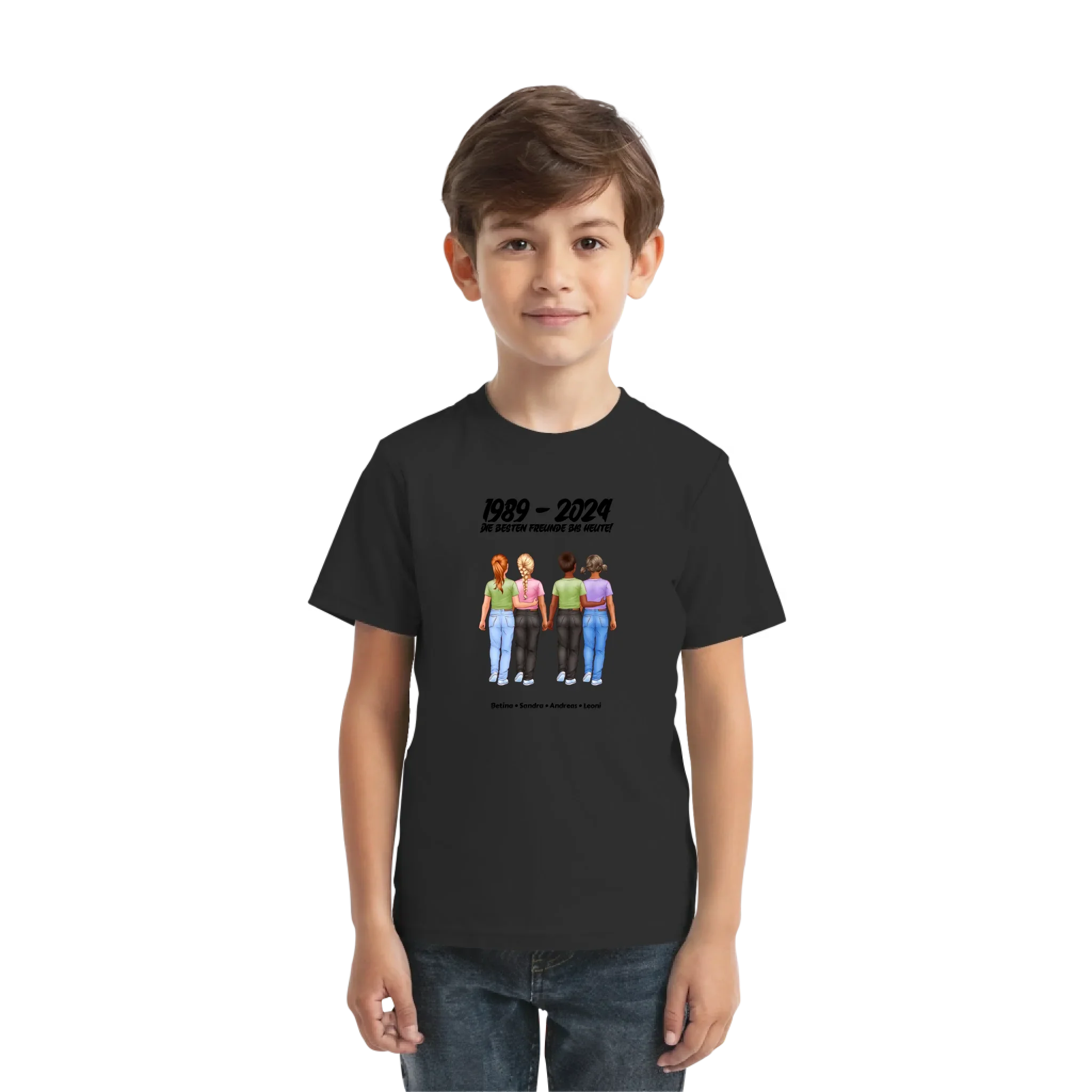 Friendship: 1-5 Kinder • mehrere Artikel • ’Statement-Collection’ • Wunschtext • personalisierte Figuren