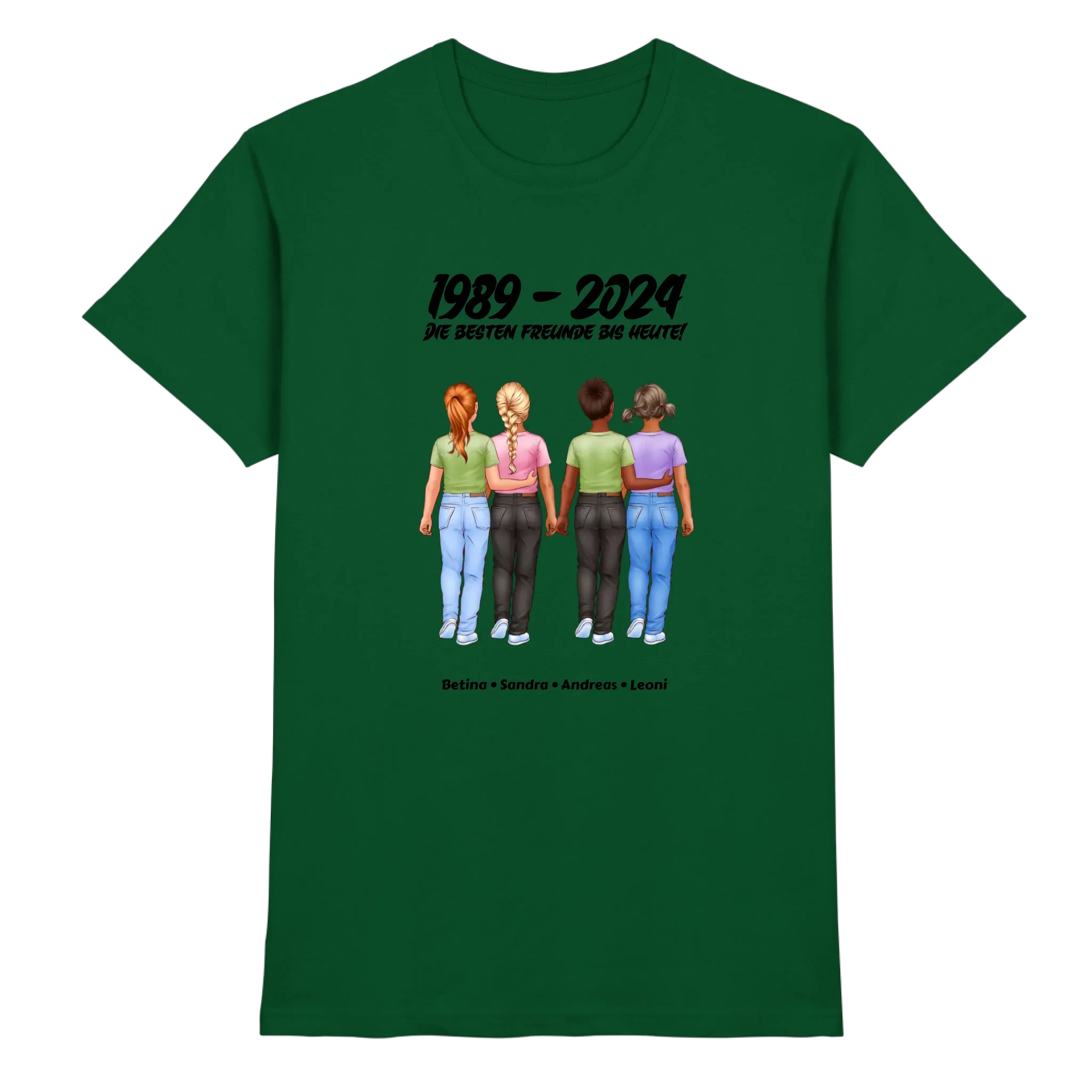 Friendship: 1-5 Kinder • mehrere Artikel • ’Statement-Collection’ • Wunschtext • personalisierte Figuren - Premium