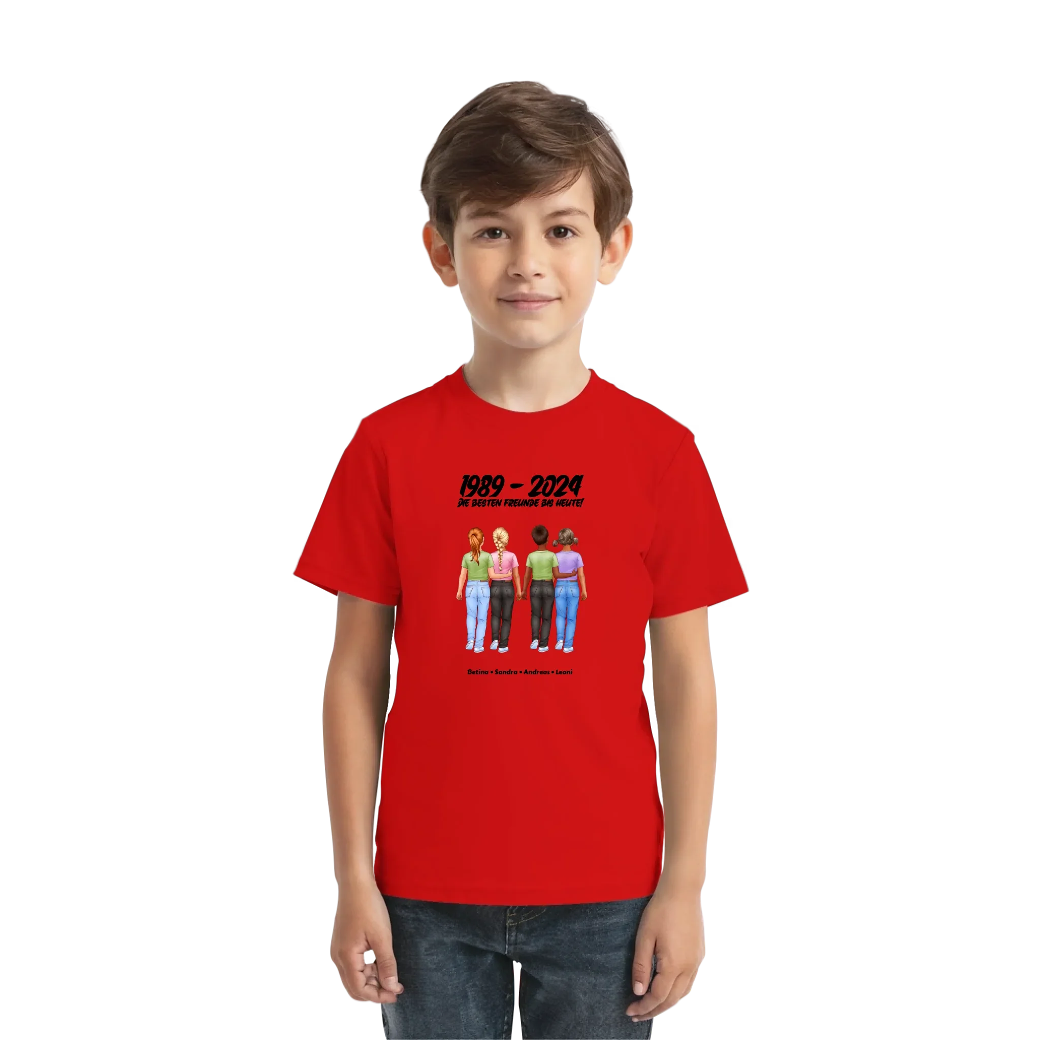 Friendship: 1-5 Kinder • mehrere Artikel • ’Statement-Collection’ • Wunschtext • personalisierte Figuren