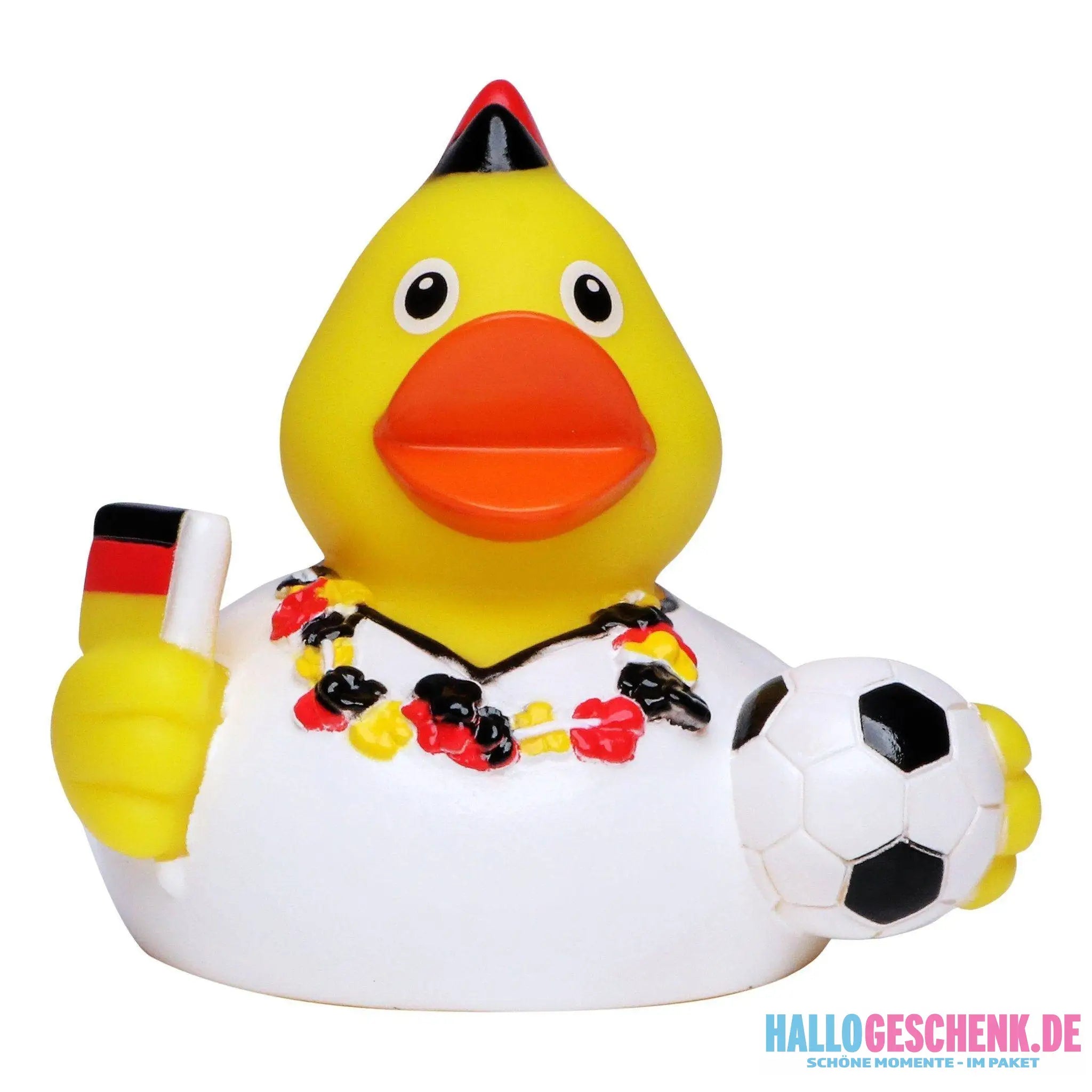 Fußball • Fan • Quietsche-Ente / Badeente