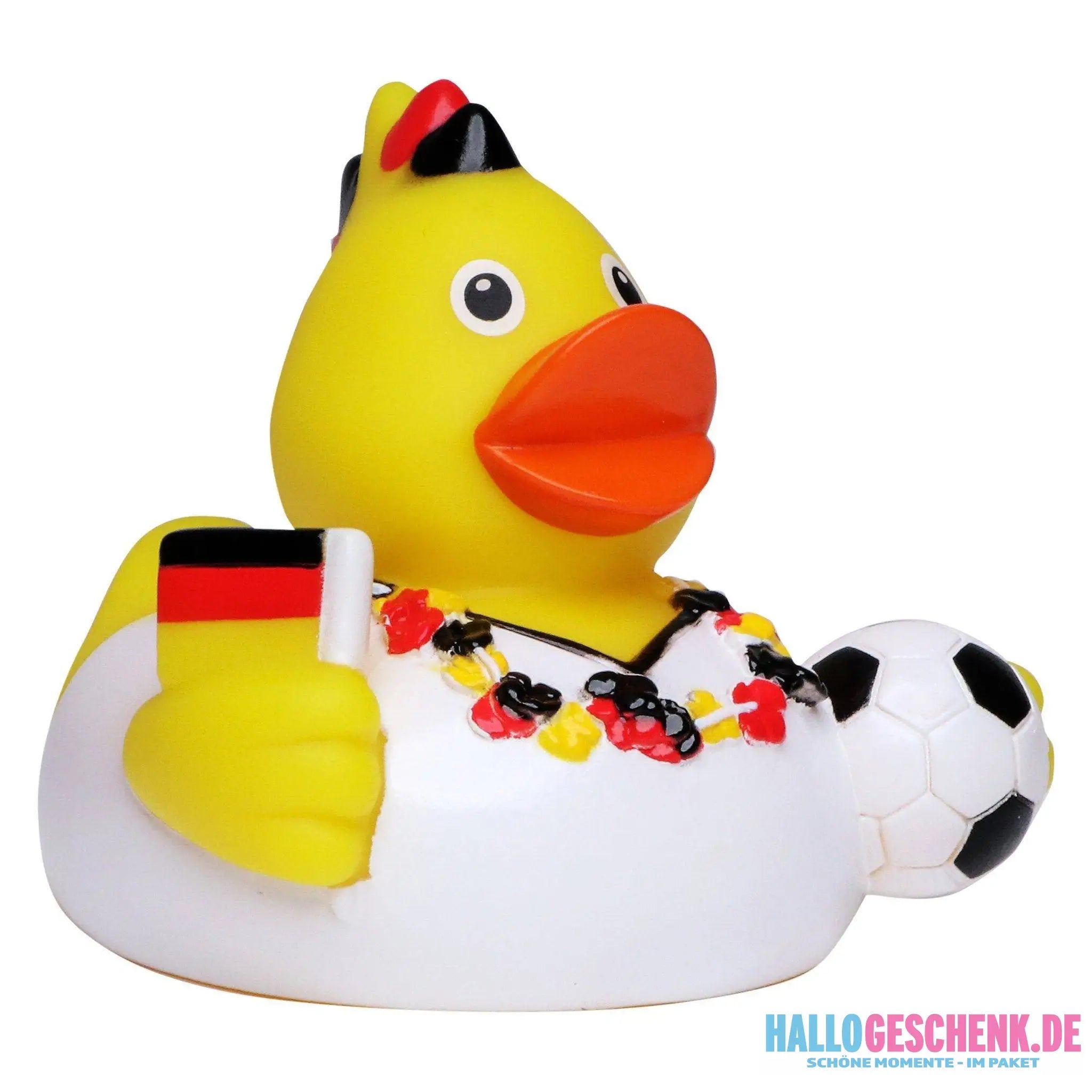 Fußball • Fan • Quietsche-Ente / Badeente