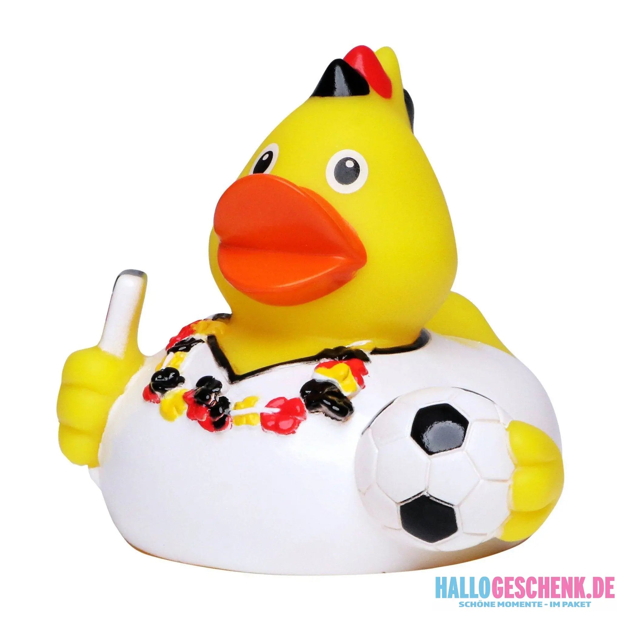 Fußball • Fan • Quietsche-Ente / Badeente
