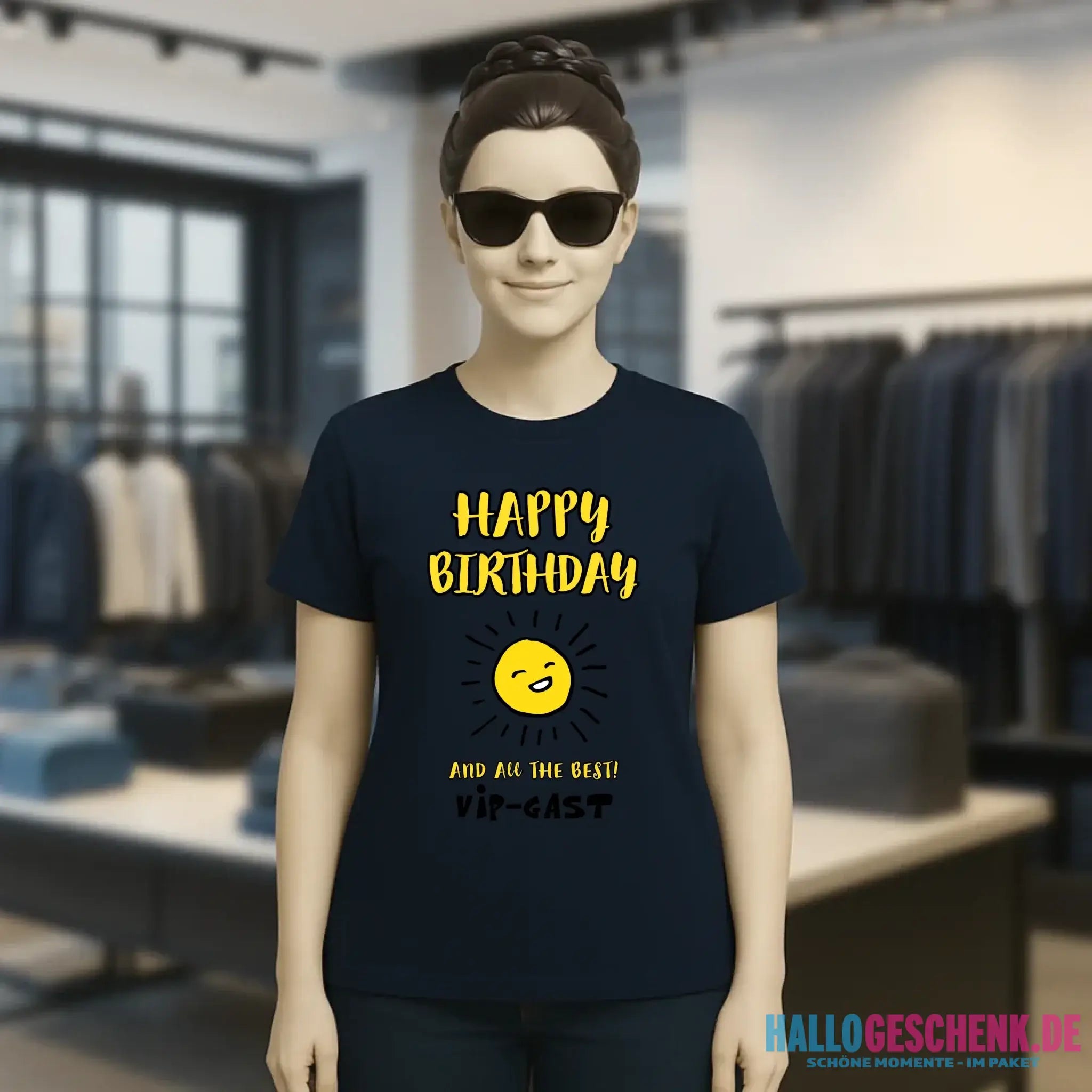 Geburtstag Design 2 • Ladies Premium T-Shirt XS-2XL aus Bio-Baumwolle für Damen • Exklusivdesign • personalisiert