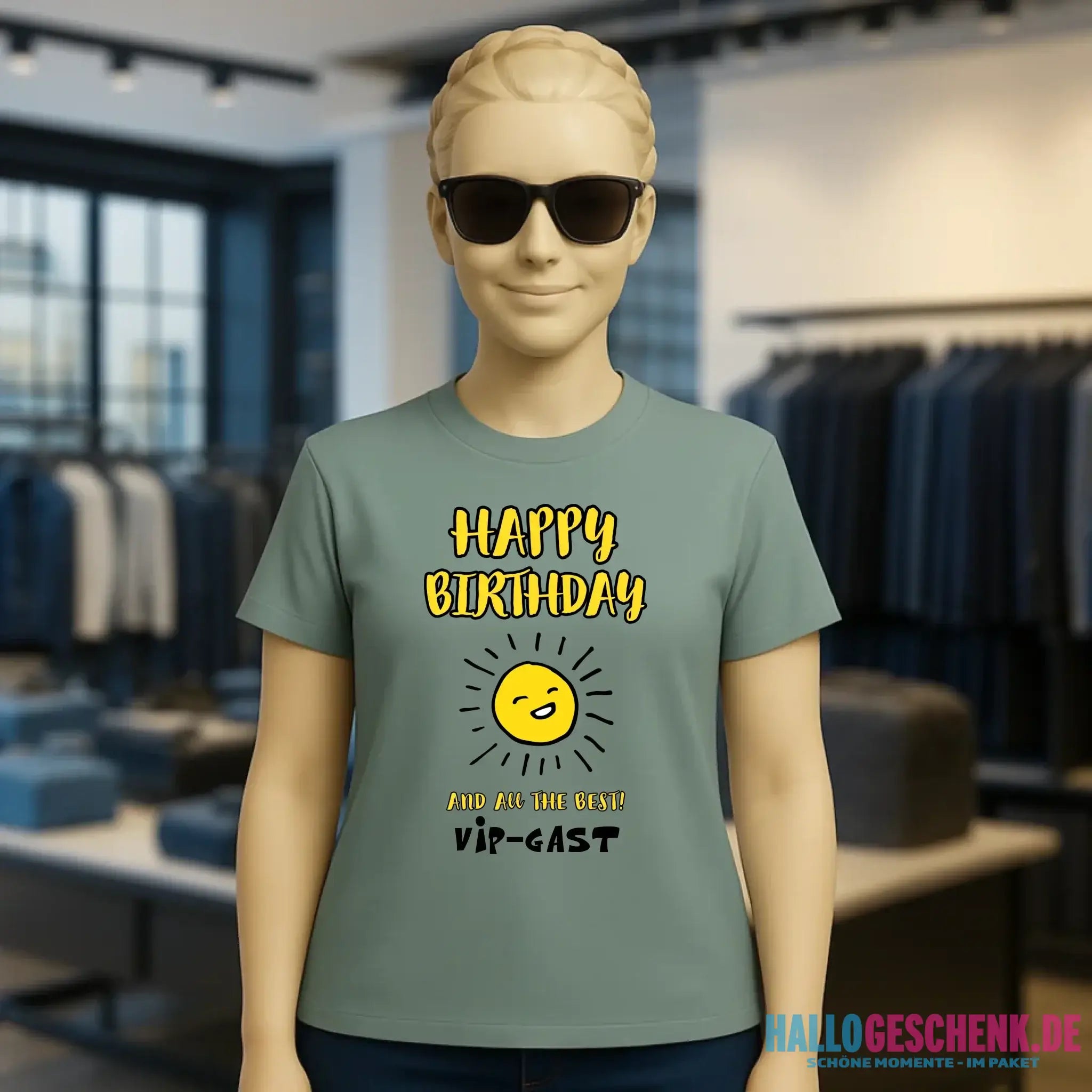 Geburtstag Design 2 • Ladies Premium T-Shirt XS-2XL aus Bio-Baumwolle für Damen • Exklusivdesign • personalisiert