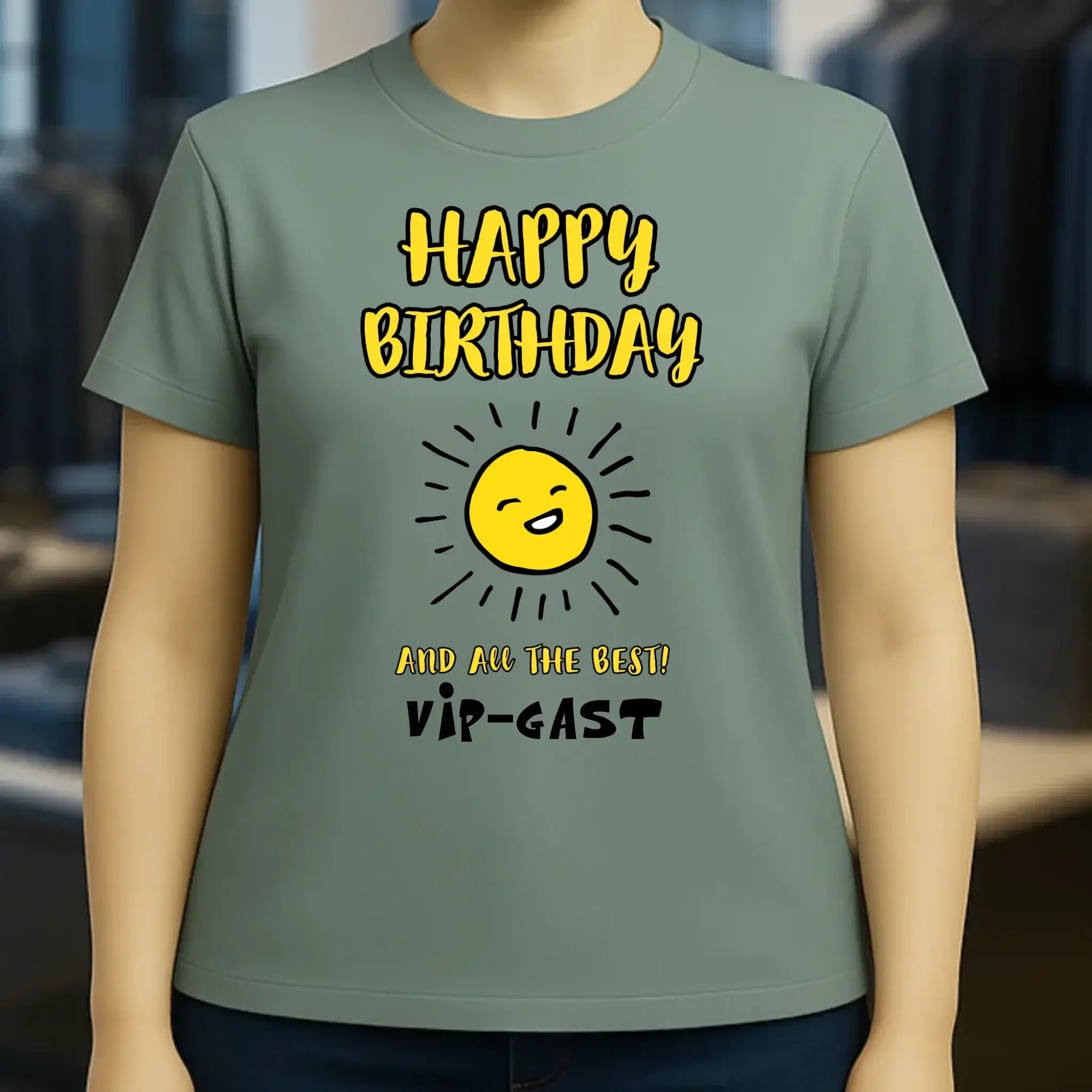 Geburtstag Design 2 • Ladies Premium T-Shirt XS-2XL aus Bio-Baumwolle für Damen • Exklusivdesign • personalisiert