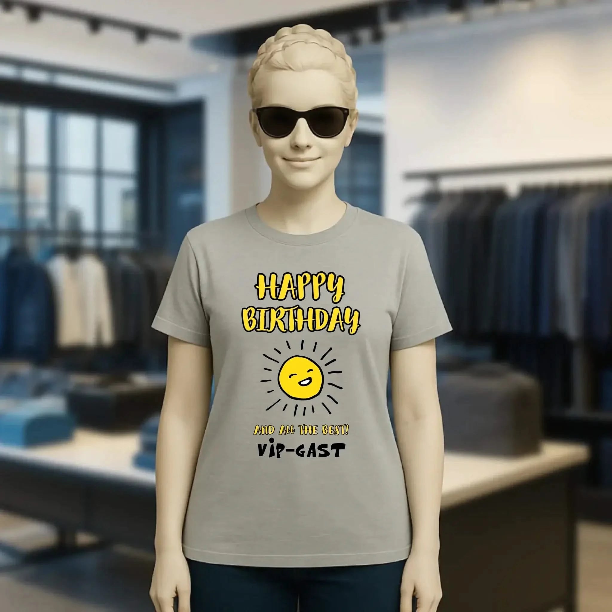 Geburtstag Design 2 • Ladies Premium T-Shirt XS-2XL aus Bio-Baumwolle für Damen • Exklusivdesign • personalisiert