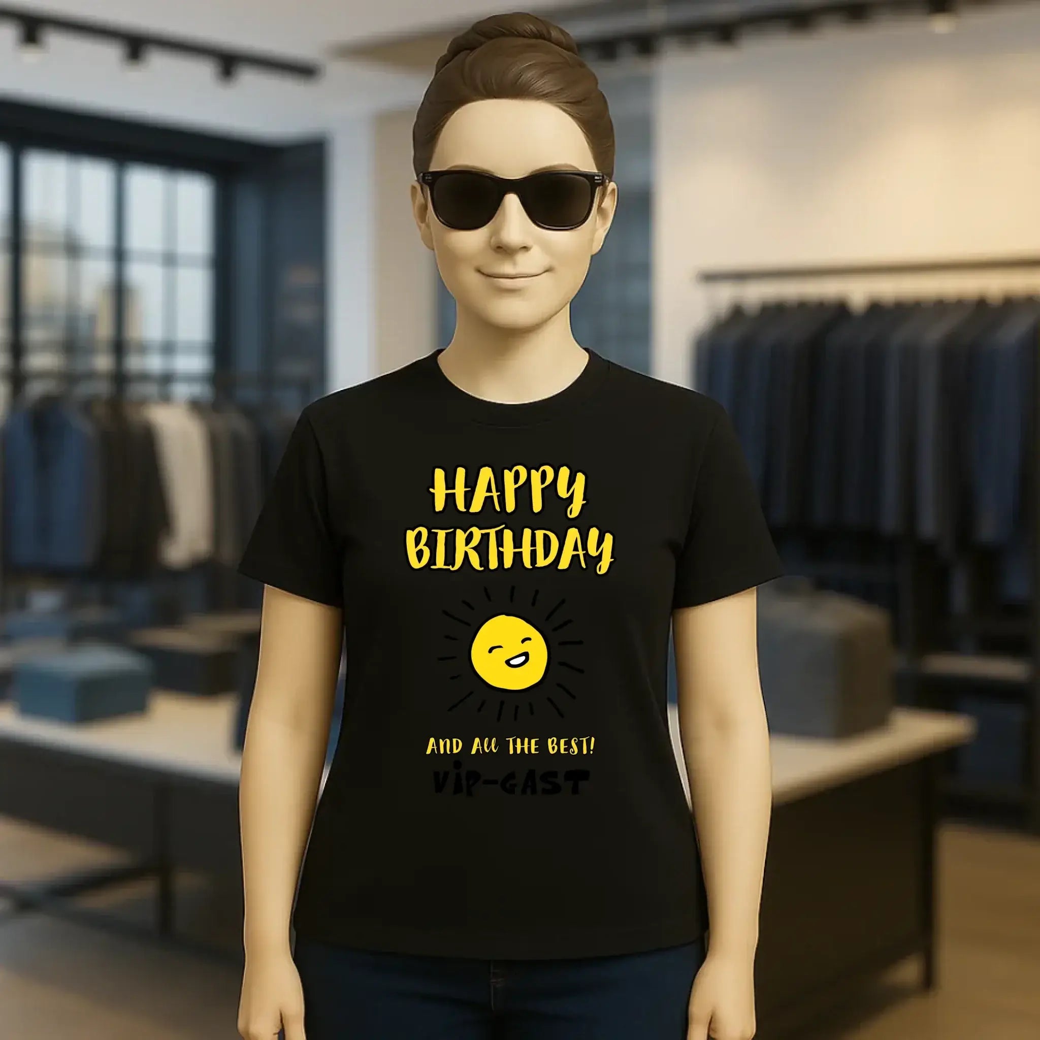 Geburtstag Design 2 • Ladies Premium T-Shirt XS-2XL aus Bio-Baumwolle für Damen • Exklusivdesign • personalisiert