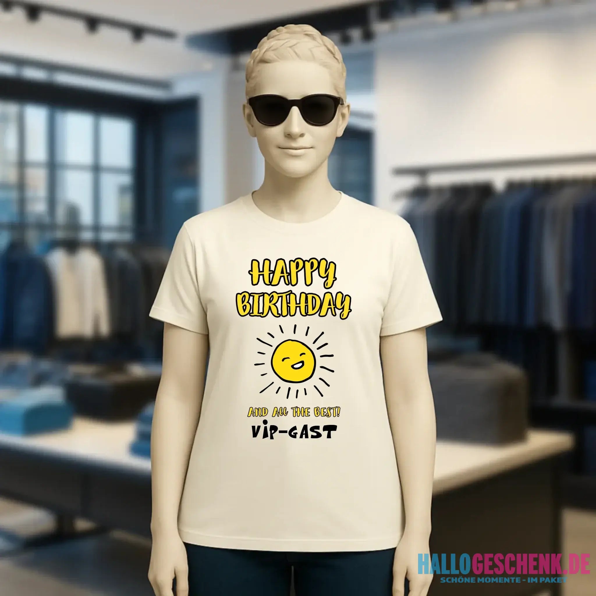Geburtstag Design 2 • Ladies Premium T-Shirt XS-2XL aus Bio-Baumwolle für Damen • Exklusivdesign • personalisiert