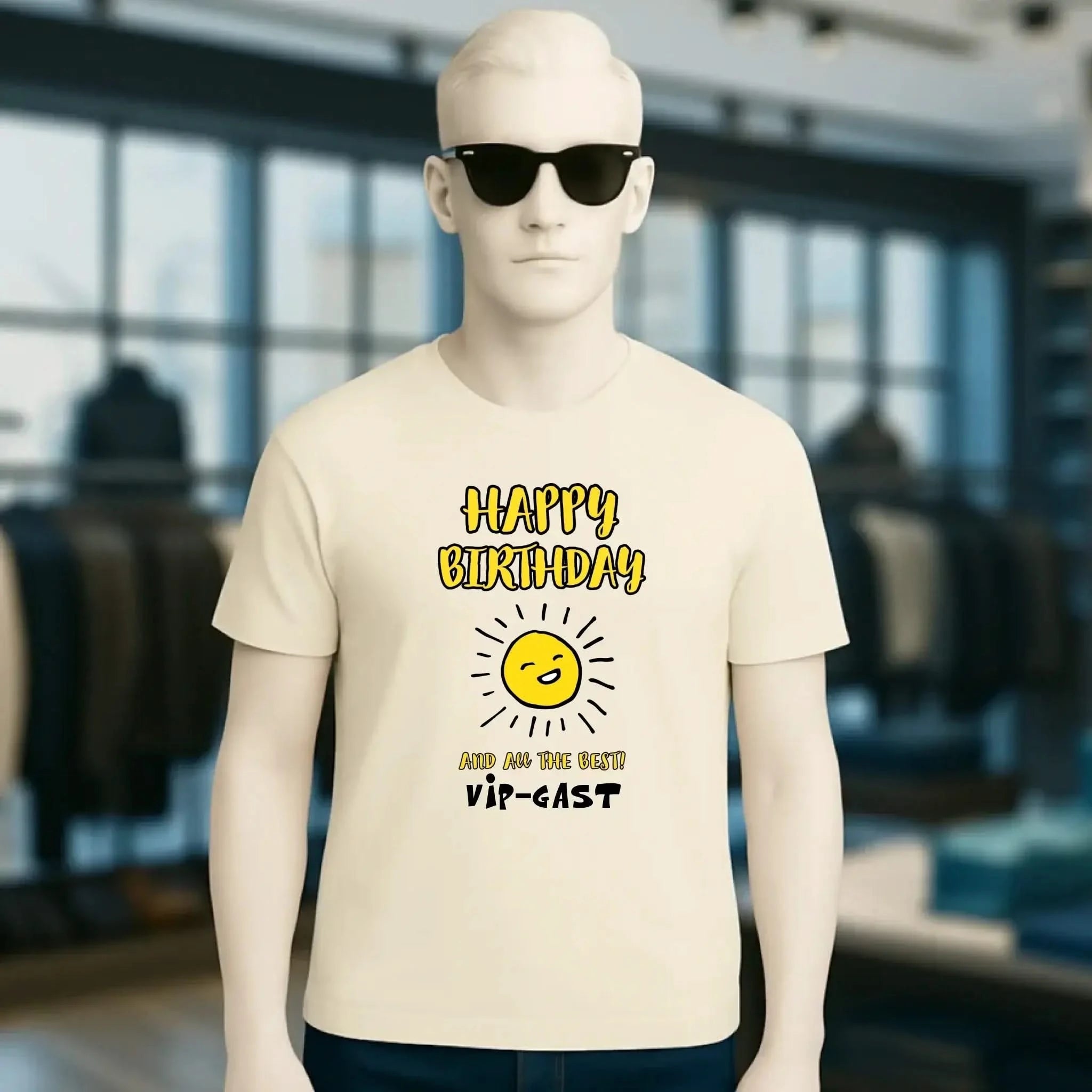 Geburtstag Design 2 • Unisex Premium T-Shirt XS-5XL aus Bio-Baumwolle für Damen & Herren • Exklusivdesign • personalisiert
