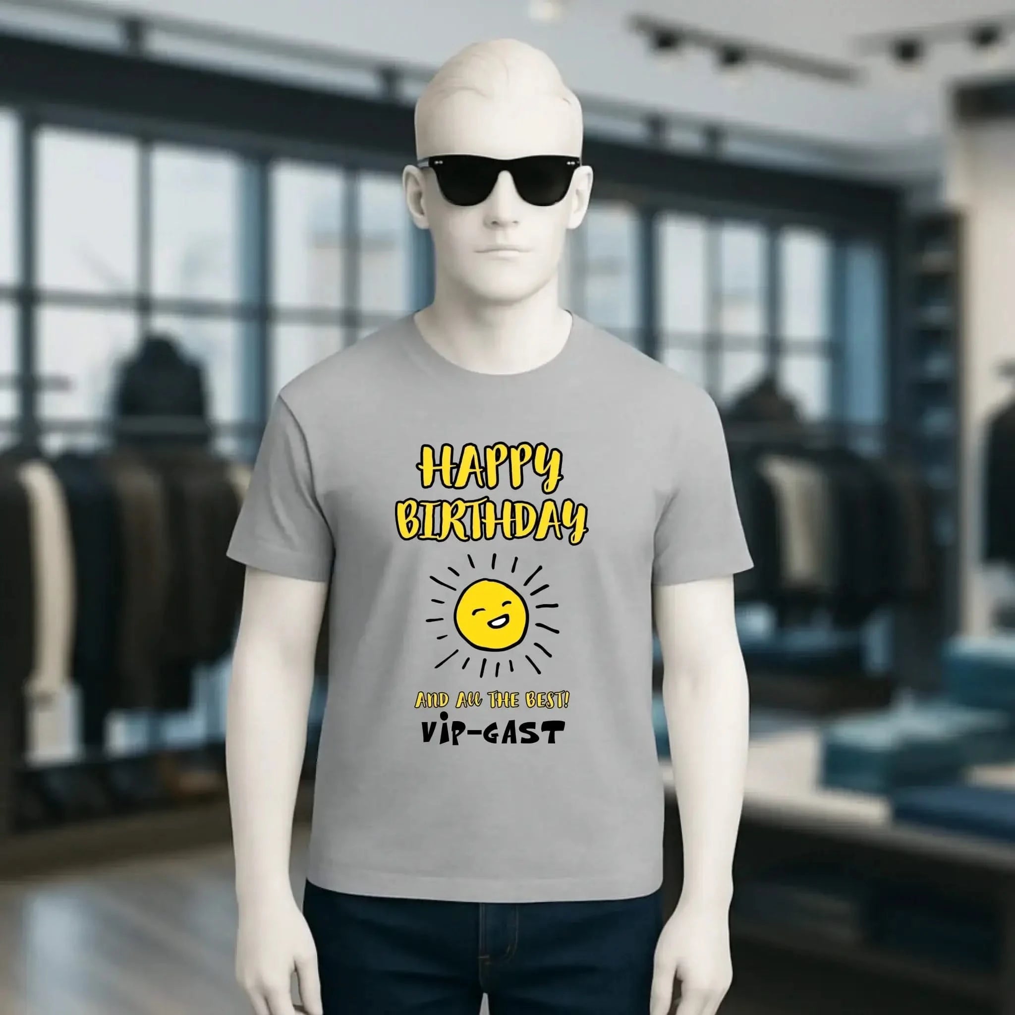 Geburtstag Design 2 • Unisex Premium T-Shirt XS-5XL aus Bio-Baumwolle für Damen & Herren • Exklusivdesign • personalisiert
