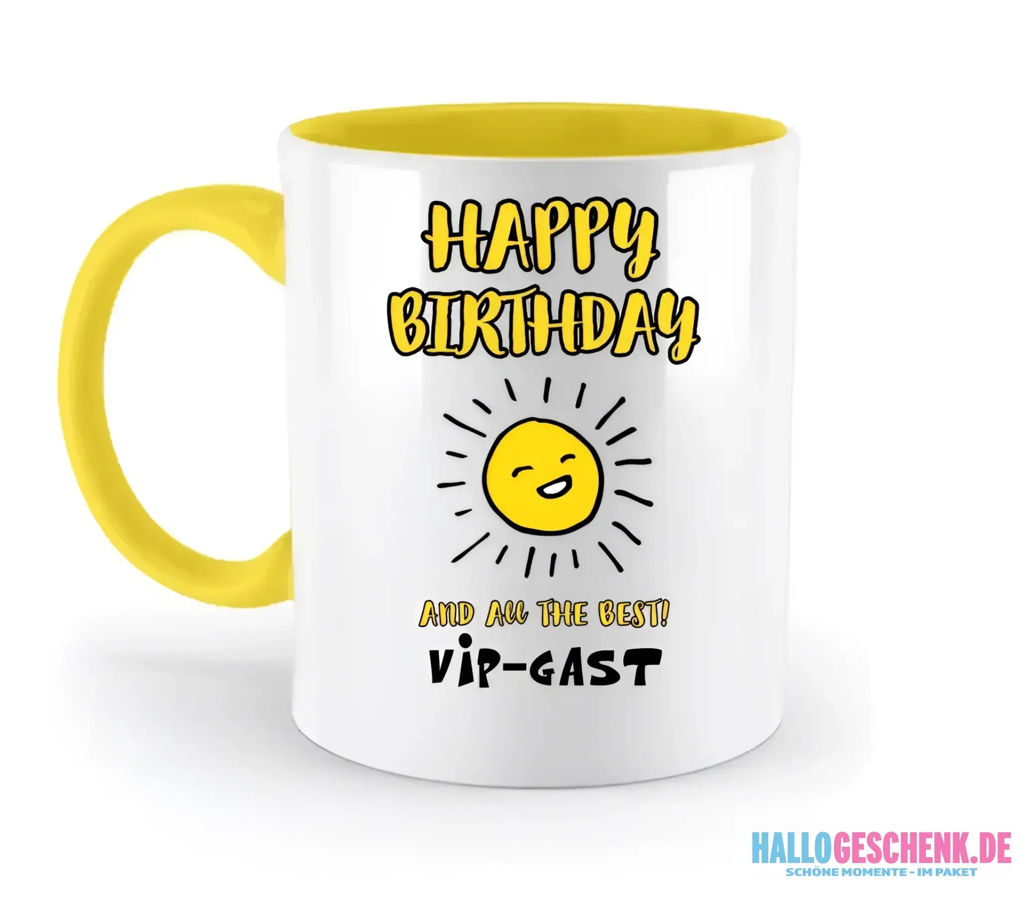 Geburtstag Design 2 • zweifarbige Tasse • Exklusivdesign • personalisiert