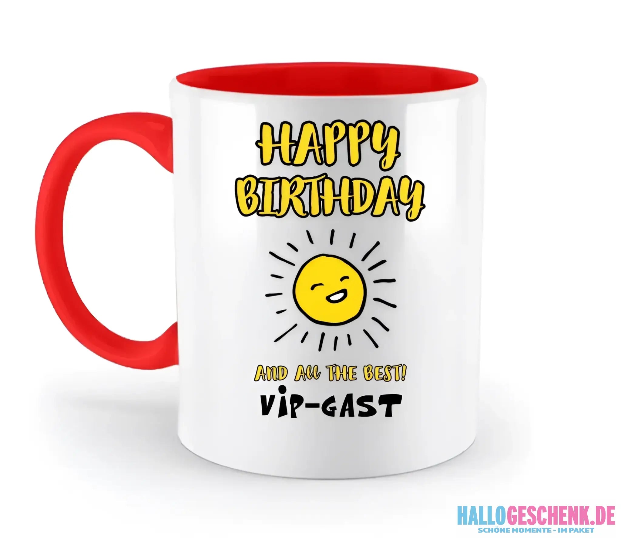 Geburtstag Design 2 • zweifarbige Tasse • Exklusivdesign • personalisiert