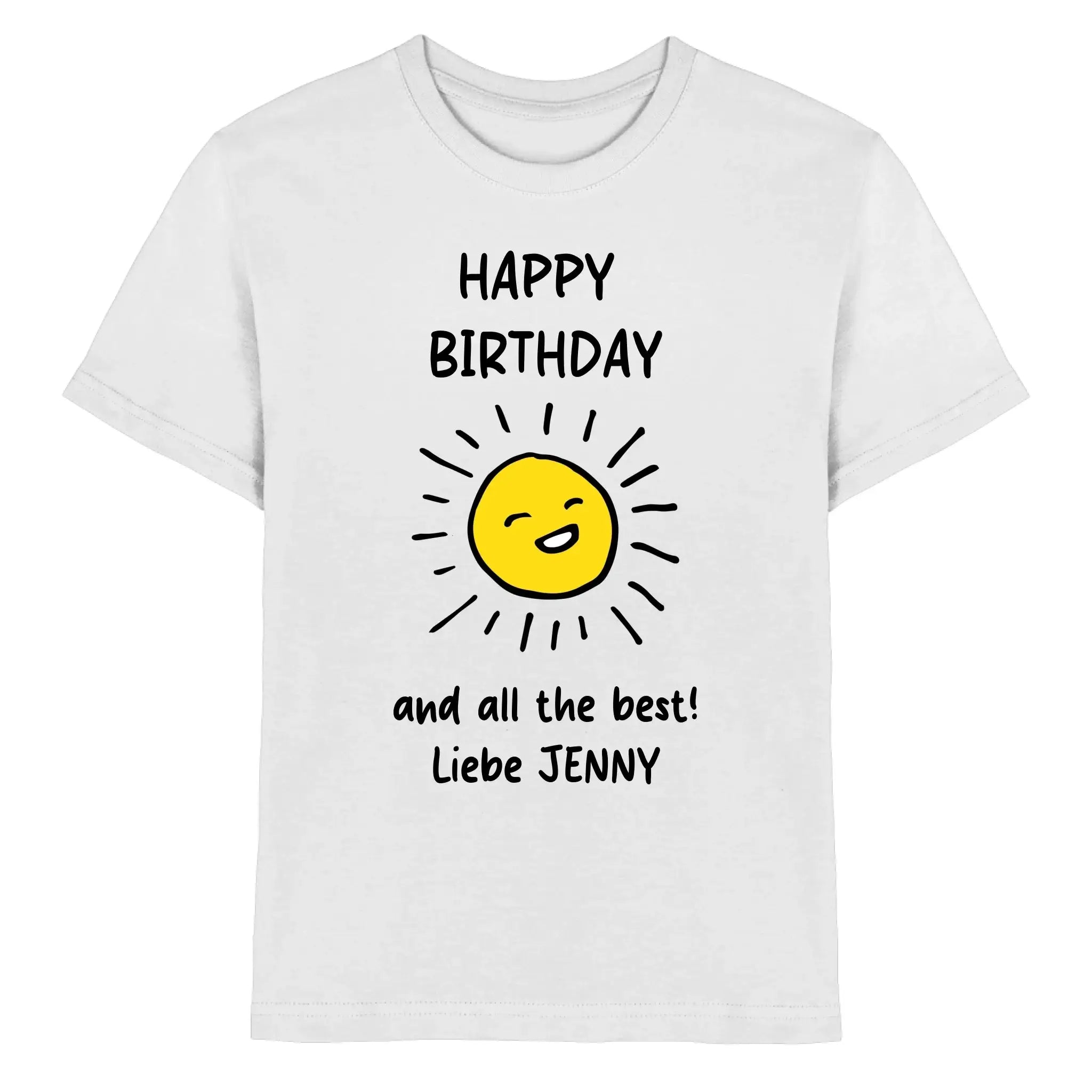 Geburtstag Motiv 3 • mehrere Artikel • ’Statement-Collection’ • Wunschtext • Mein - Premium Kinder T-Shirt / White