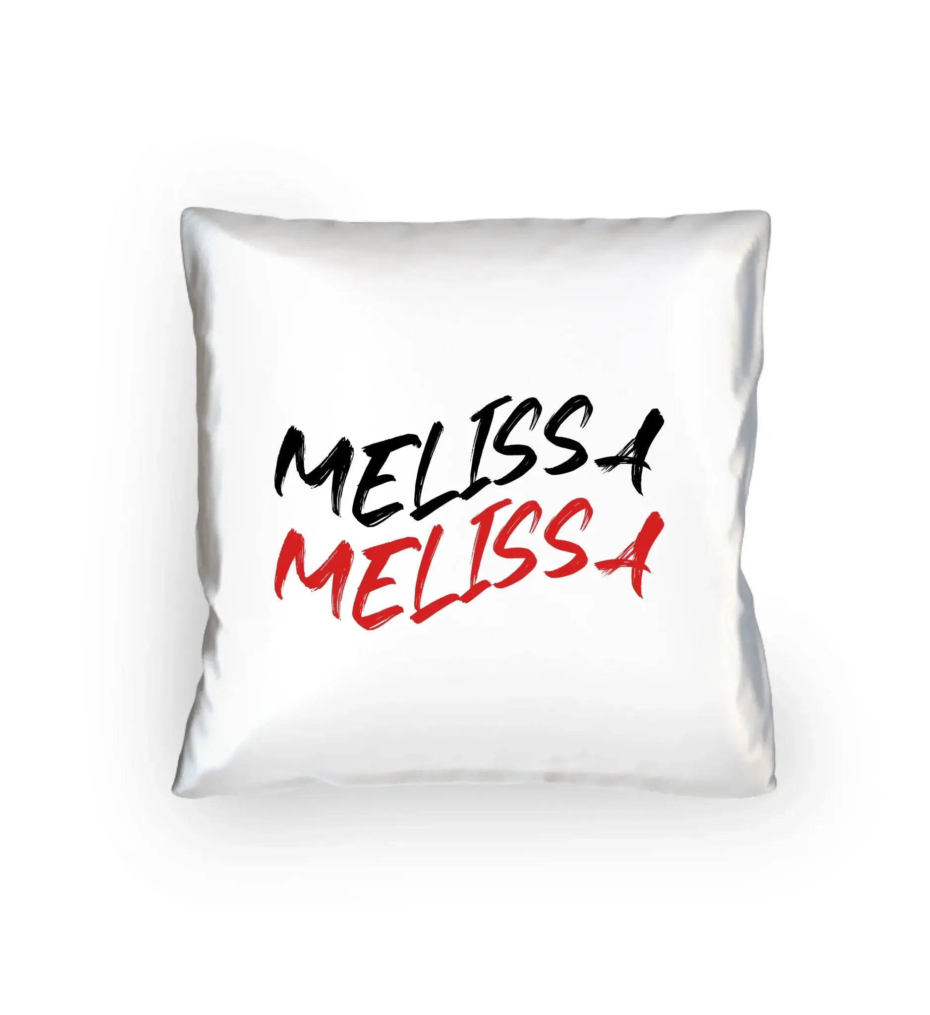 Geschwungener Name • 3 Motive verfügbar (personalisierbare Motive) - Kissen 40x40 cm / White / 40cm-x-40cm