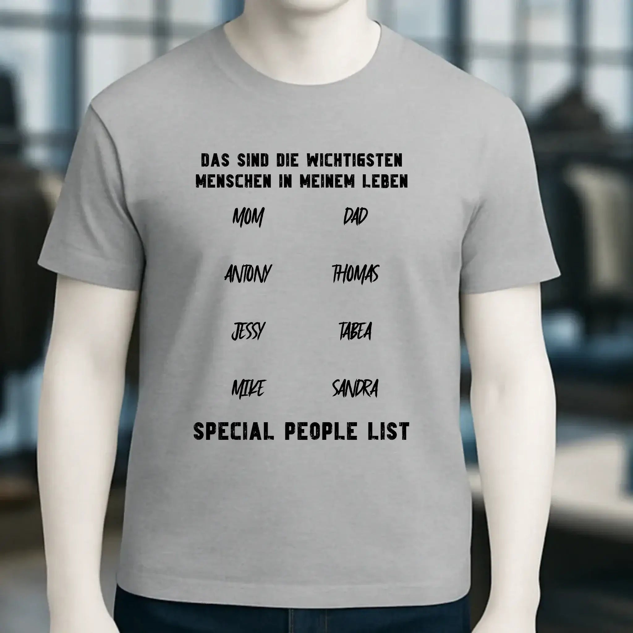 Gestalte den Text personalisierbar - Unisex Premium T-Shirt XS-5XL aus Bio-Baumwolle für Damen & Herren