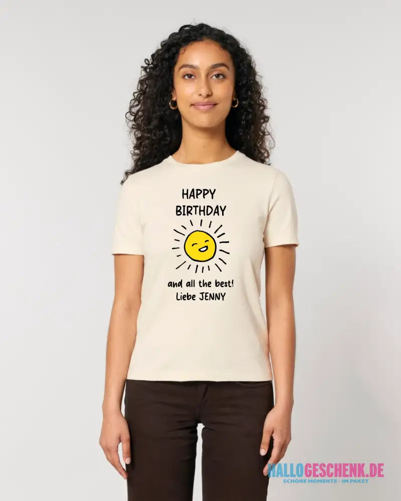 Gestalte ein Fotomotiv • Damen T-Shirt • Bio-Baumwolle • Premium-Qualität - Gestalte ein Fotomotiv