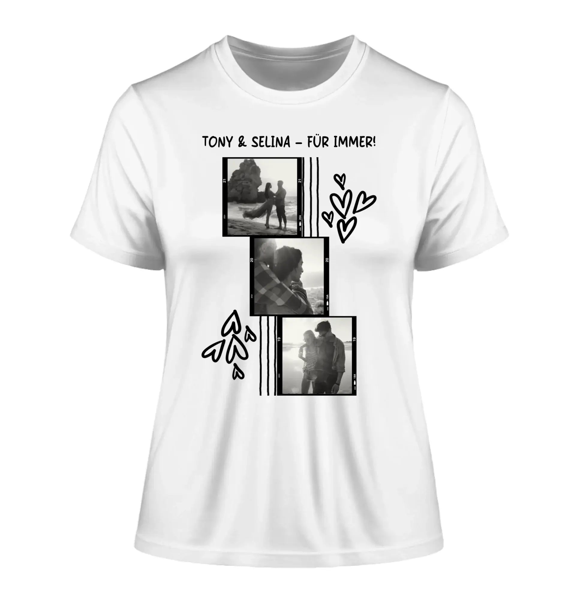 Gestalte ein Fotomotiv • Damen T-Shirt • Bio-Baumwolle • Premium-Qualität - Gestalte ein Fotomotiv