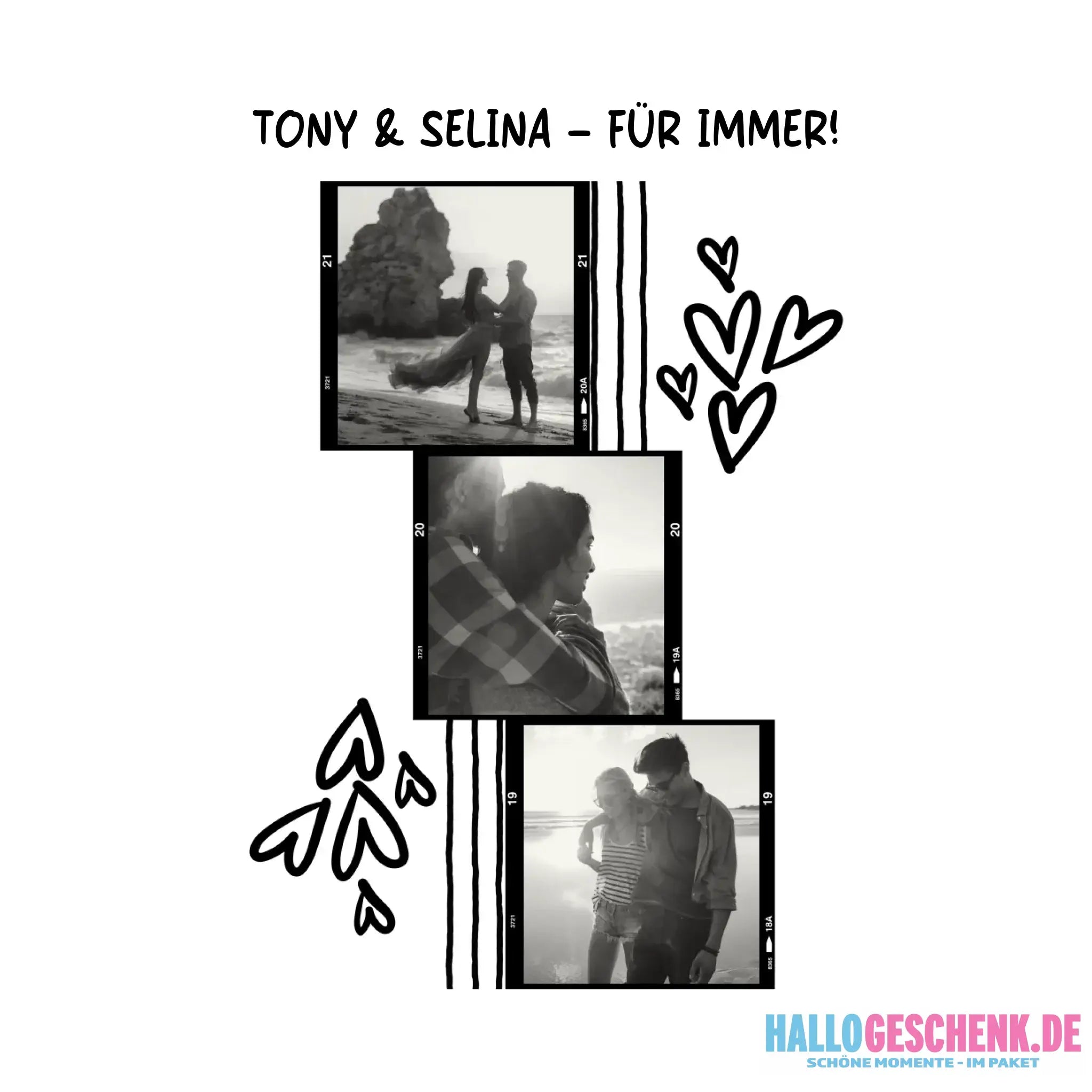 Gestalte ein Fotomotiv • Sticker - Aufkleber 20x20 cm (ausgestanzt) - FOTOMOTIV GESTALTEN • Sticker 20x20 cm