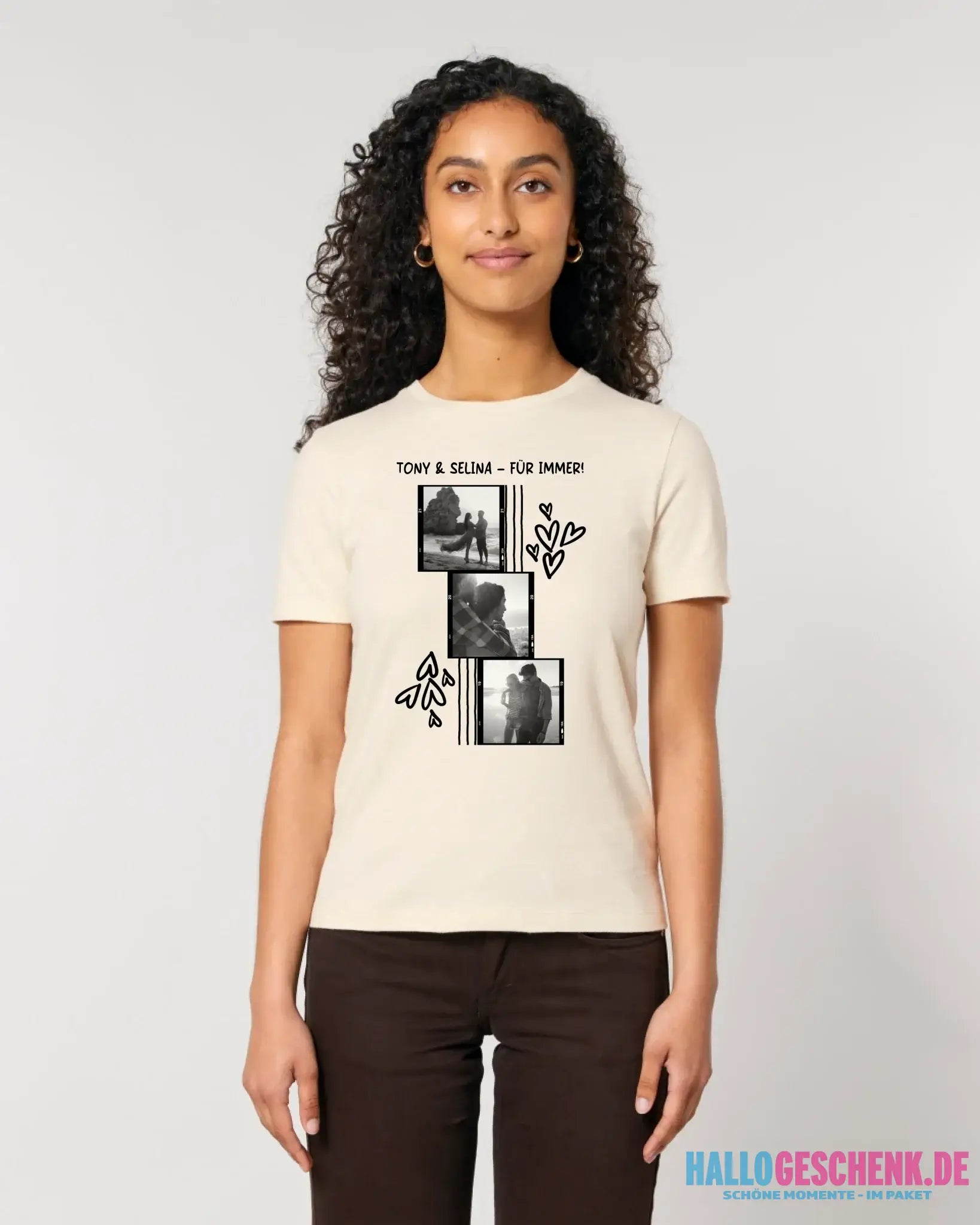 Gestalte ein Motiv • Damen T-Shirt • Bio-Baumwolle • Premium-Qualität - Gestalte ein Motiv